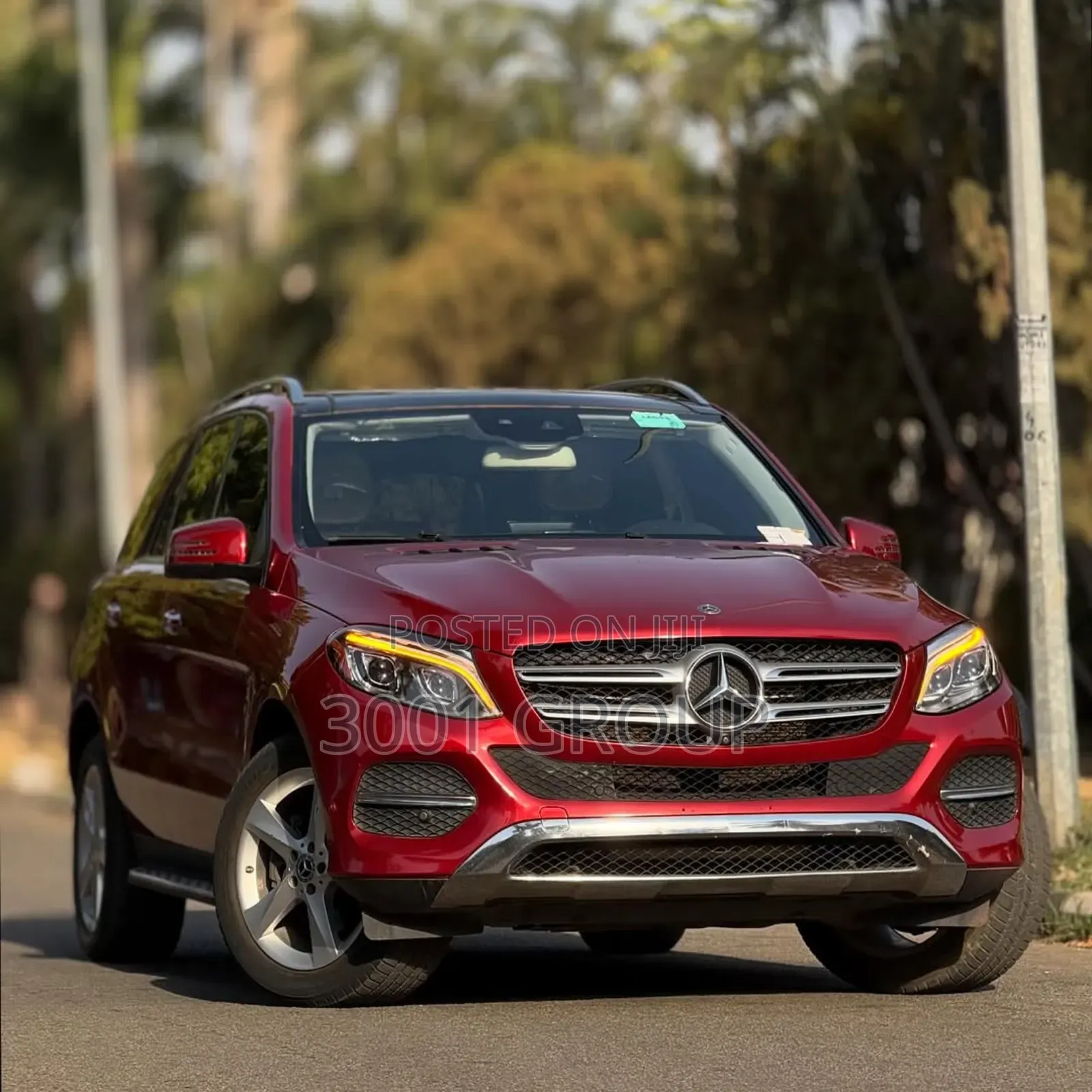 Mercedes-Benz GLE-Class GLE 350 2018 Burgundy