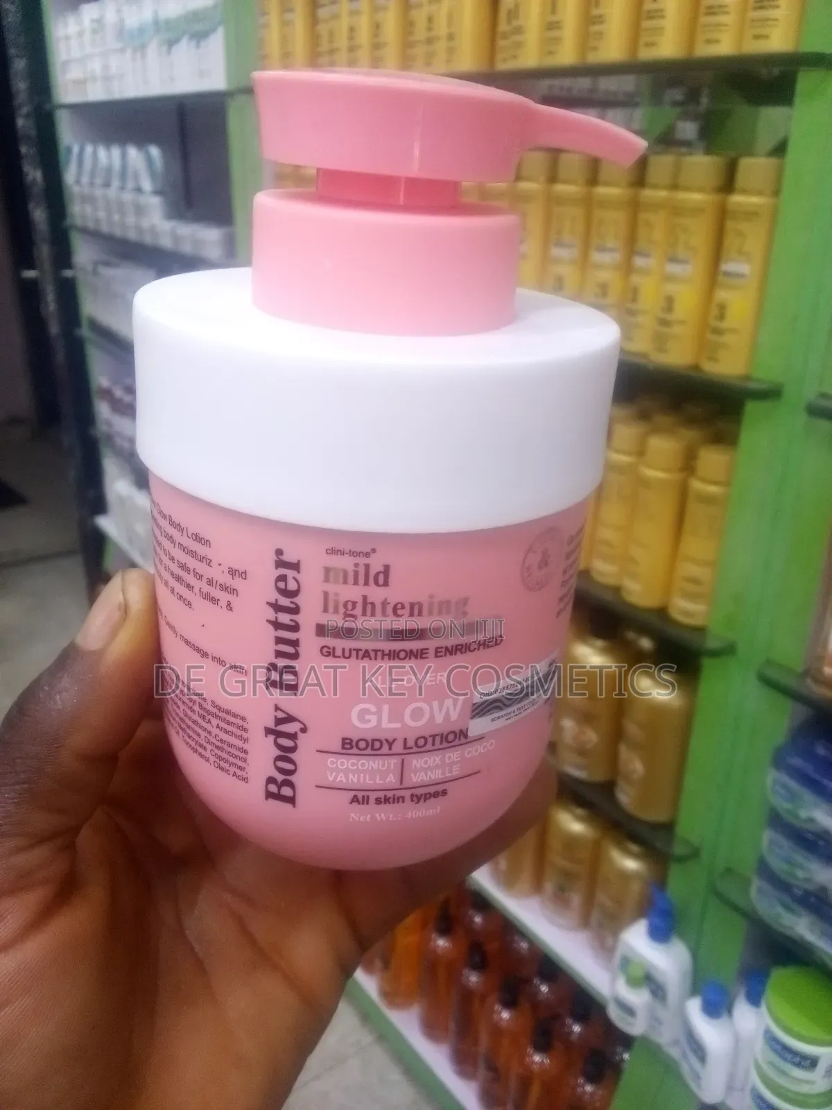 Body Butter Mild Lightening Glow Body Lotion
