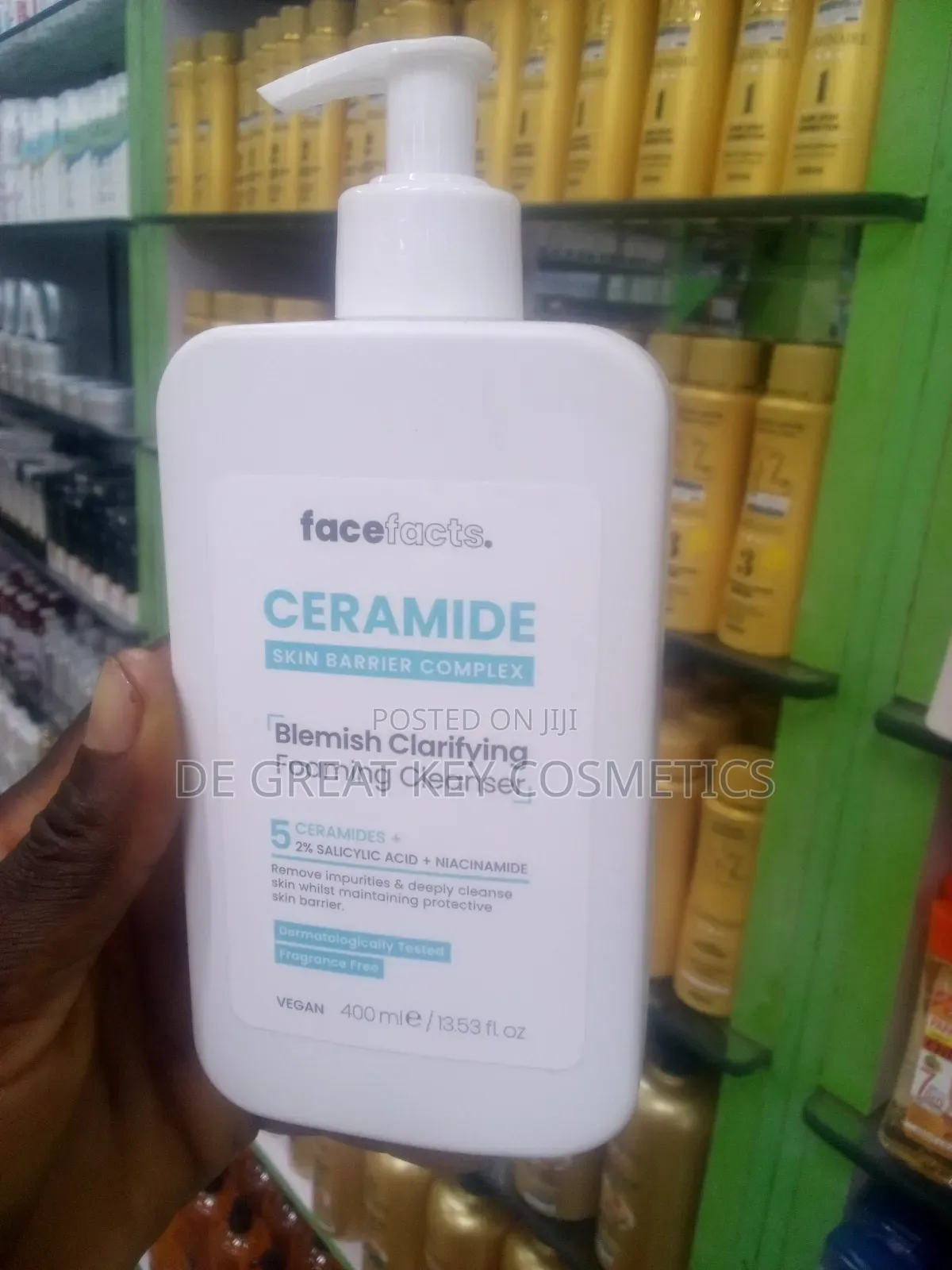 Face Fact Ceramide Blemish Clarifying Foaming Cleanser