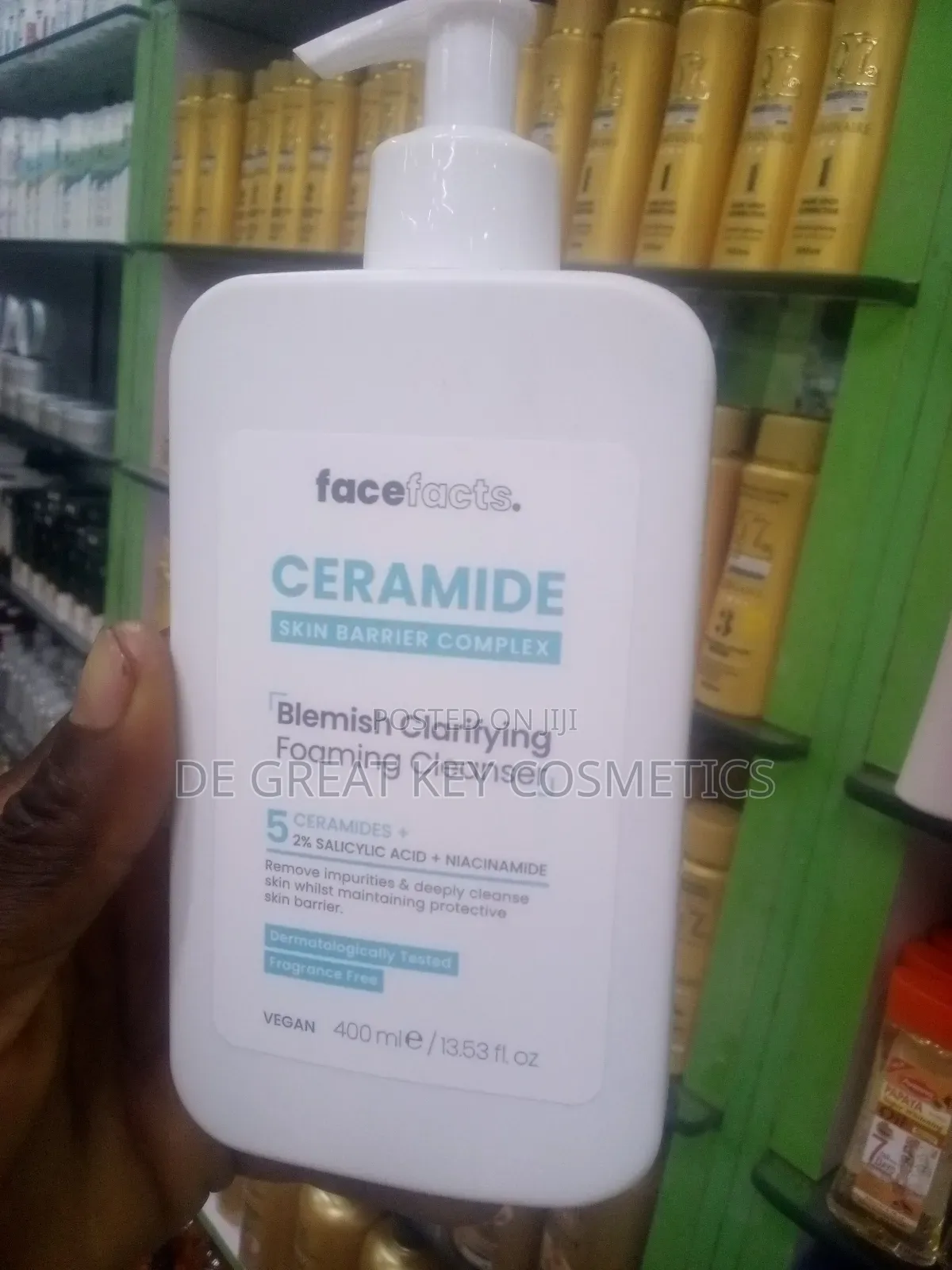 Face Fact Ceramide Blemish Clarifying Foaming Cleanser