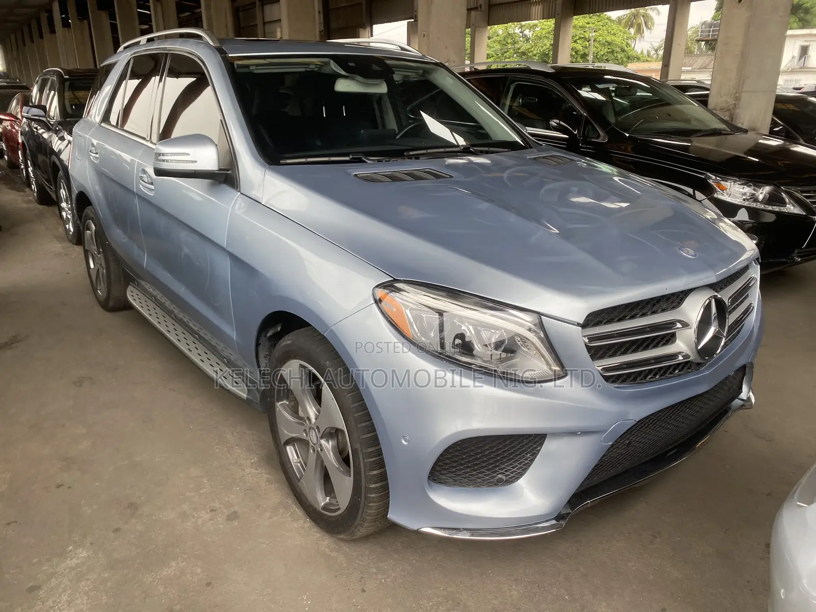 Mercedes-Benz GLE-Class GLE 350d 4MATIC 2016 Blue