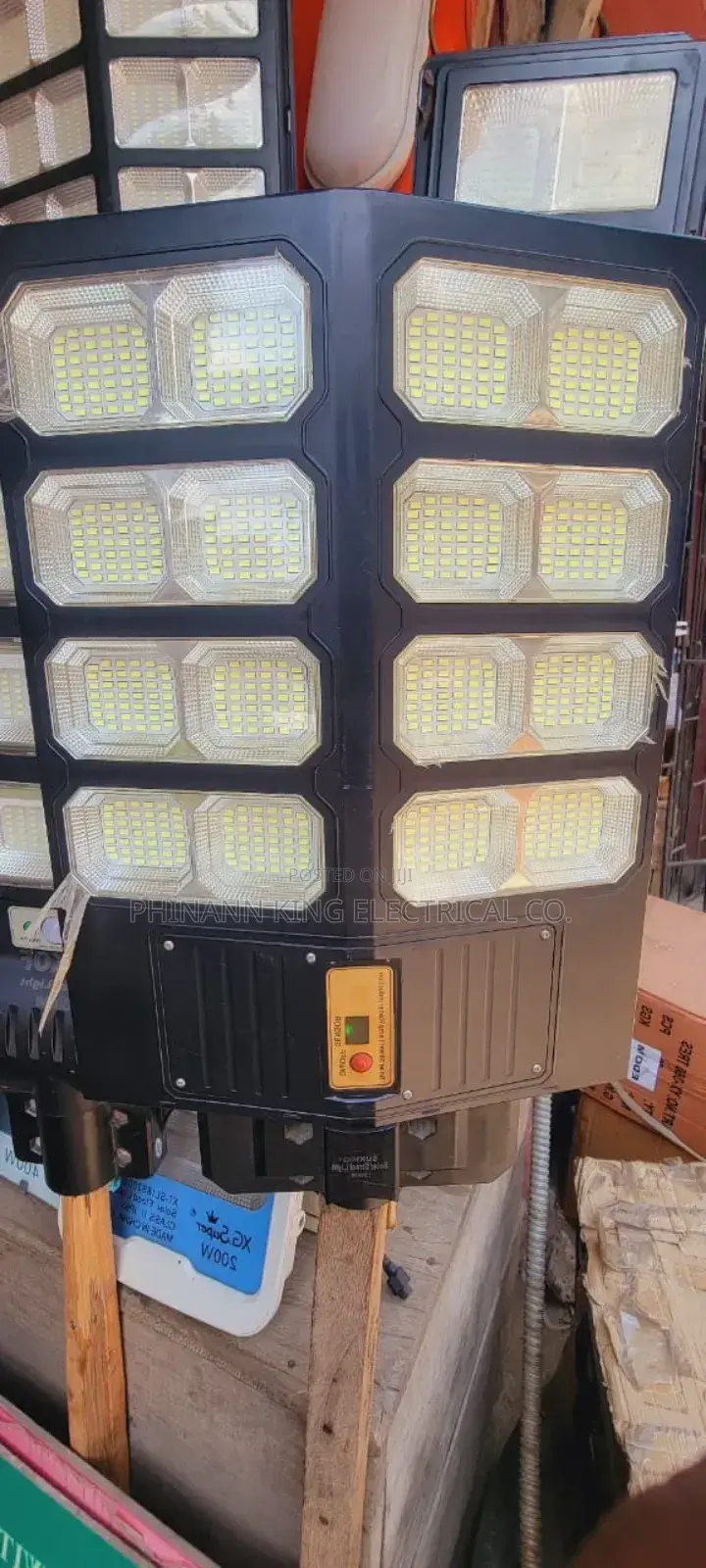 Solar Street Light 16 Eyes FFG 1200watts