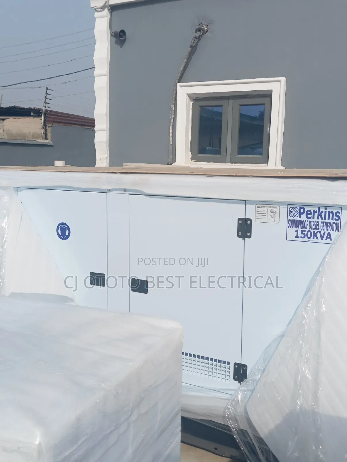 150kva Brand New Perkins Generator Soundproof 100% Copper Wire