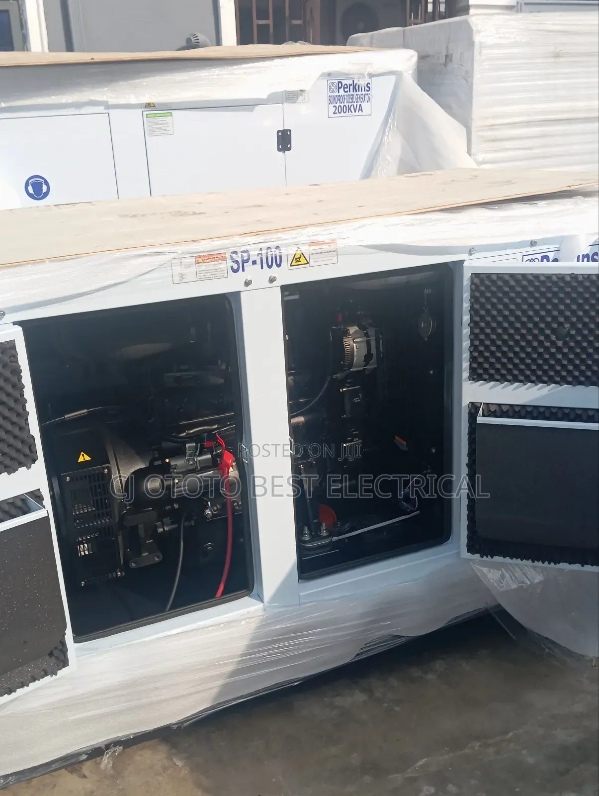 100kva England Perkins Engine, Soundproof Generator 2 Years Warranty