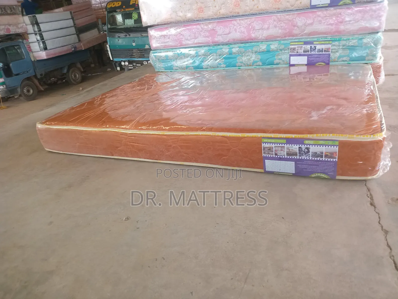 Brand New 4.5by6by8" Semi-Orthopaedic Mattress