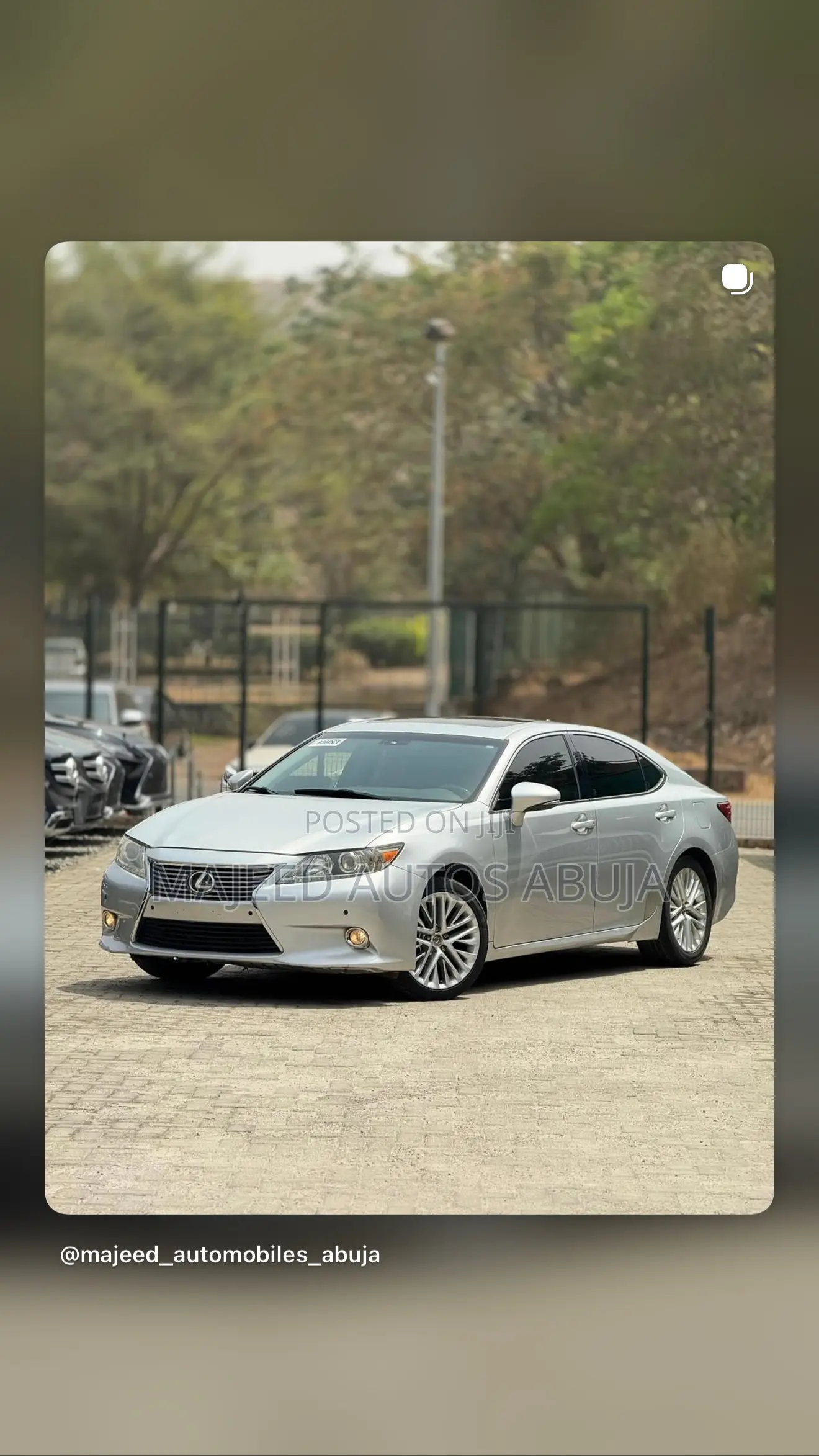 Lexus ES 350 FWD 2014 Silver