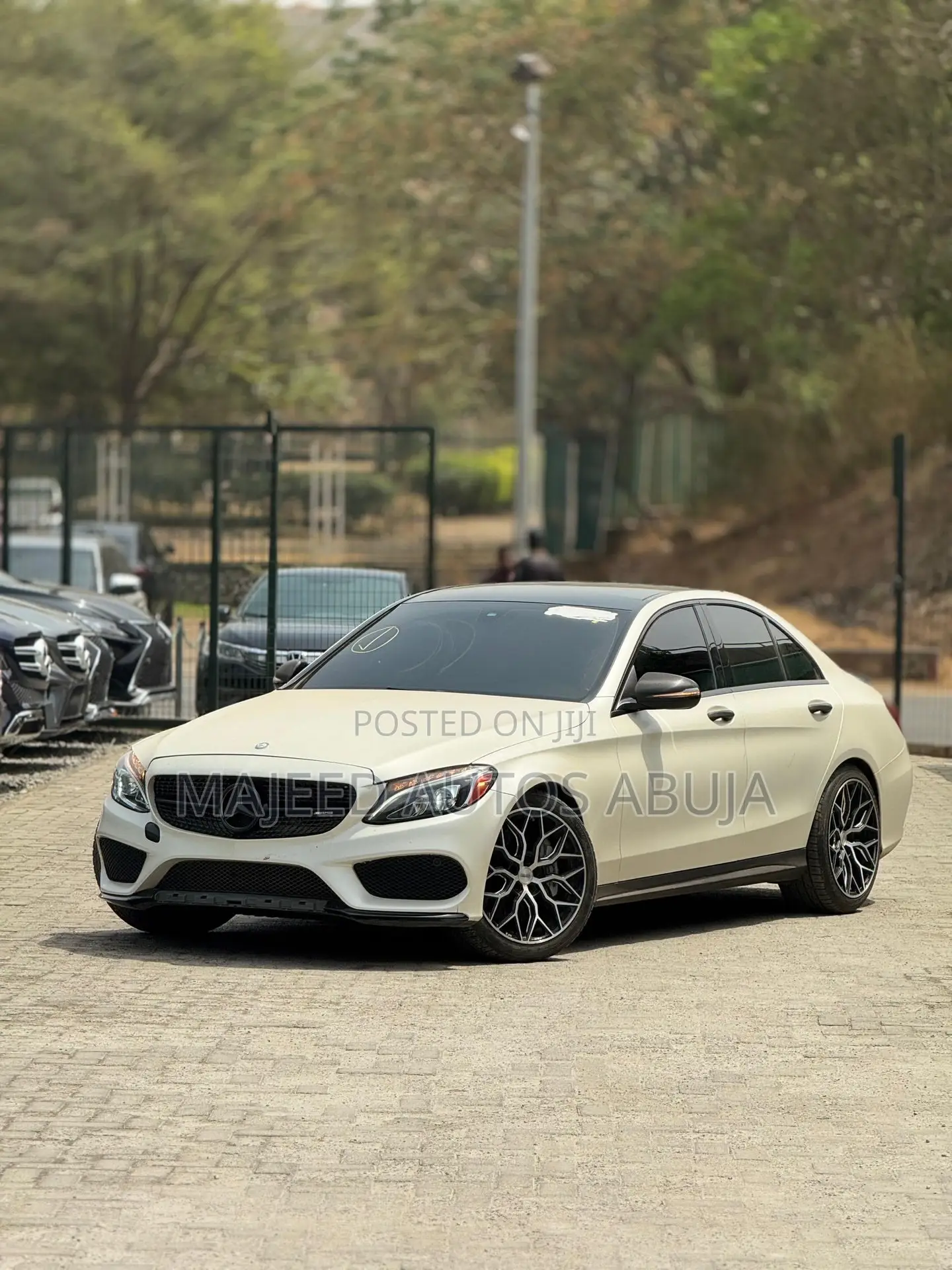 Mercedes-Benz C43 4Matic Sedan AWD (3.0L V6 9AM) 2017 White