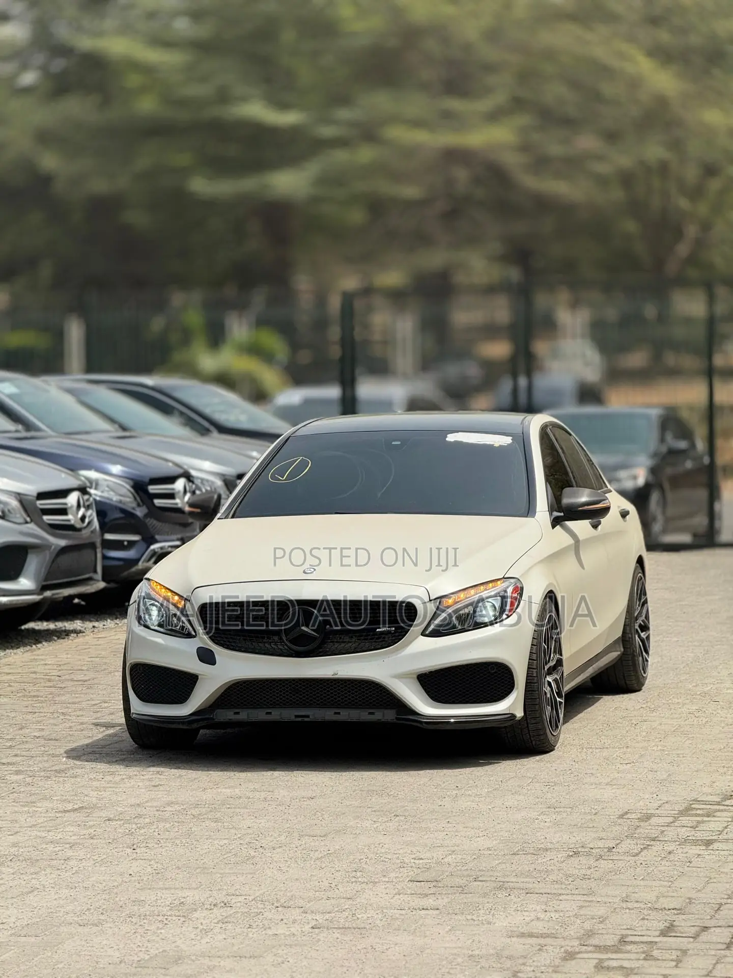 Mercedes-Benz C43 4Matic Sedan AWD (3.0L V6 9AM) 2017 White