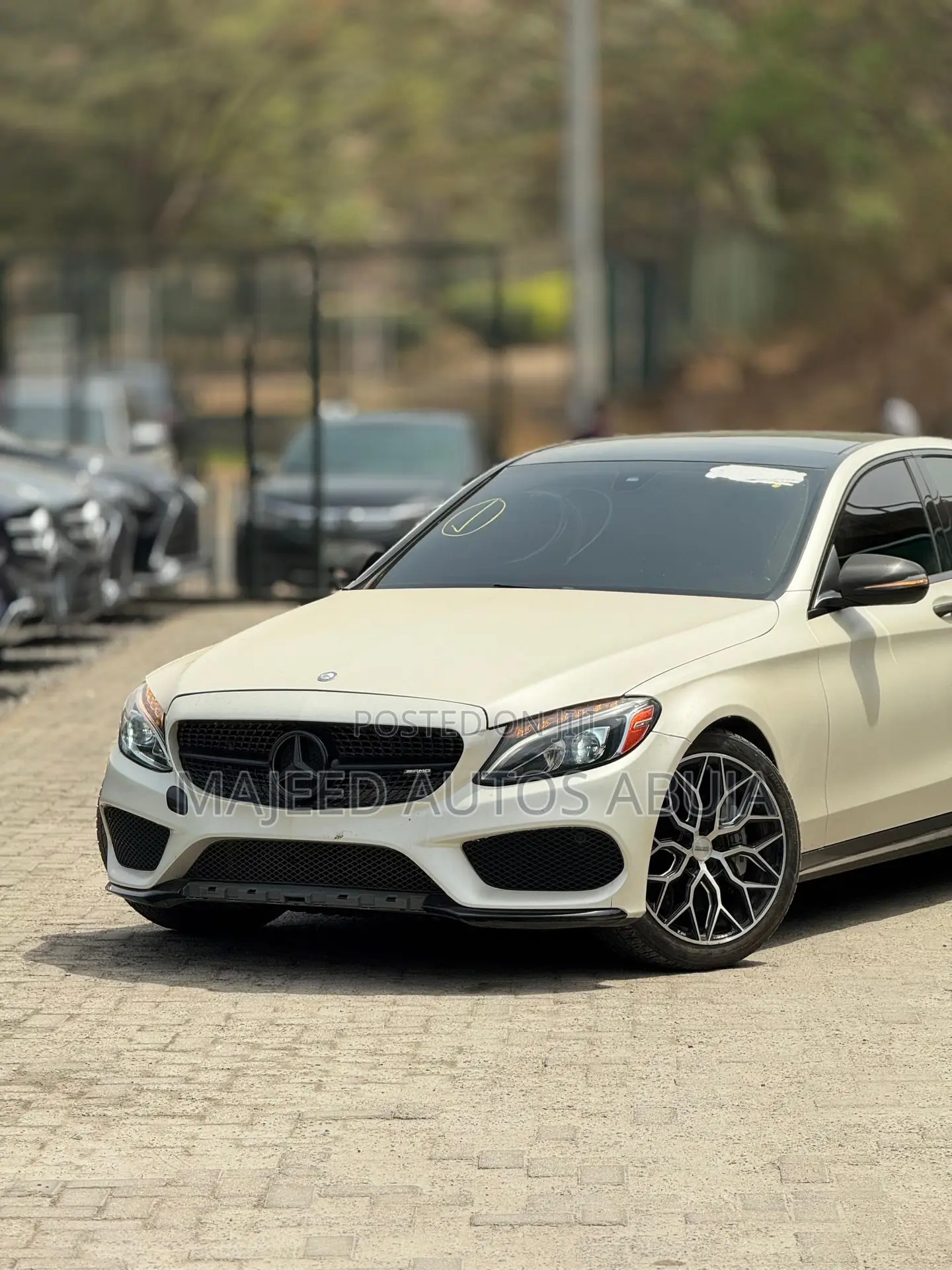 Mercedes-Benz C43 4Matic Sedan AWD (3.0L V6 9AM) 2017 White