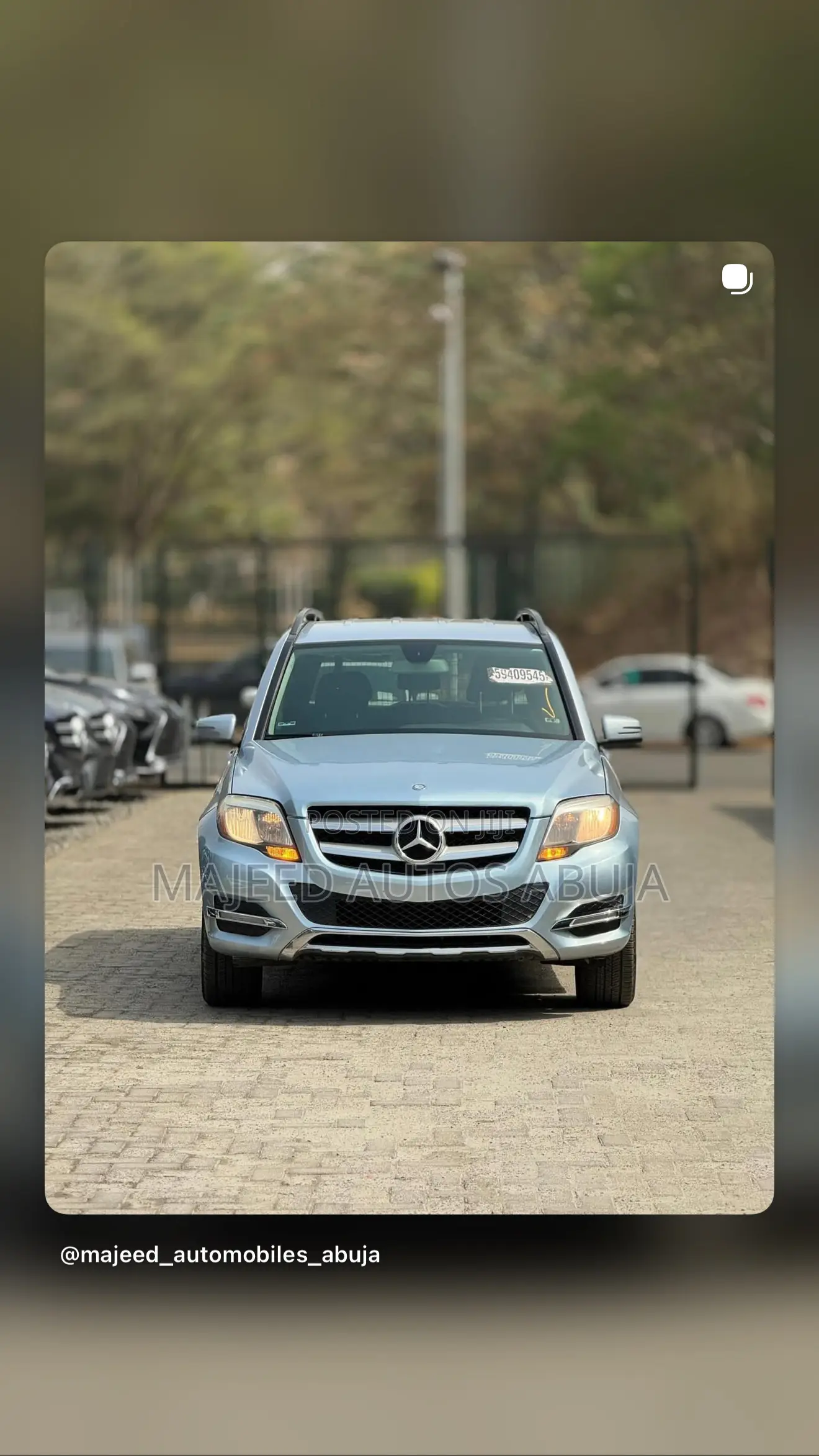 Mercedes-Benz GLK-Class 350 4MATIC 2014 Blue