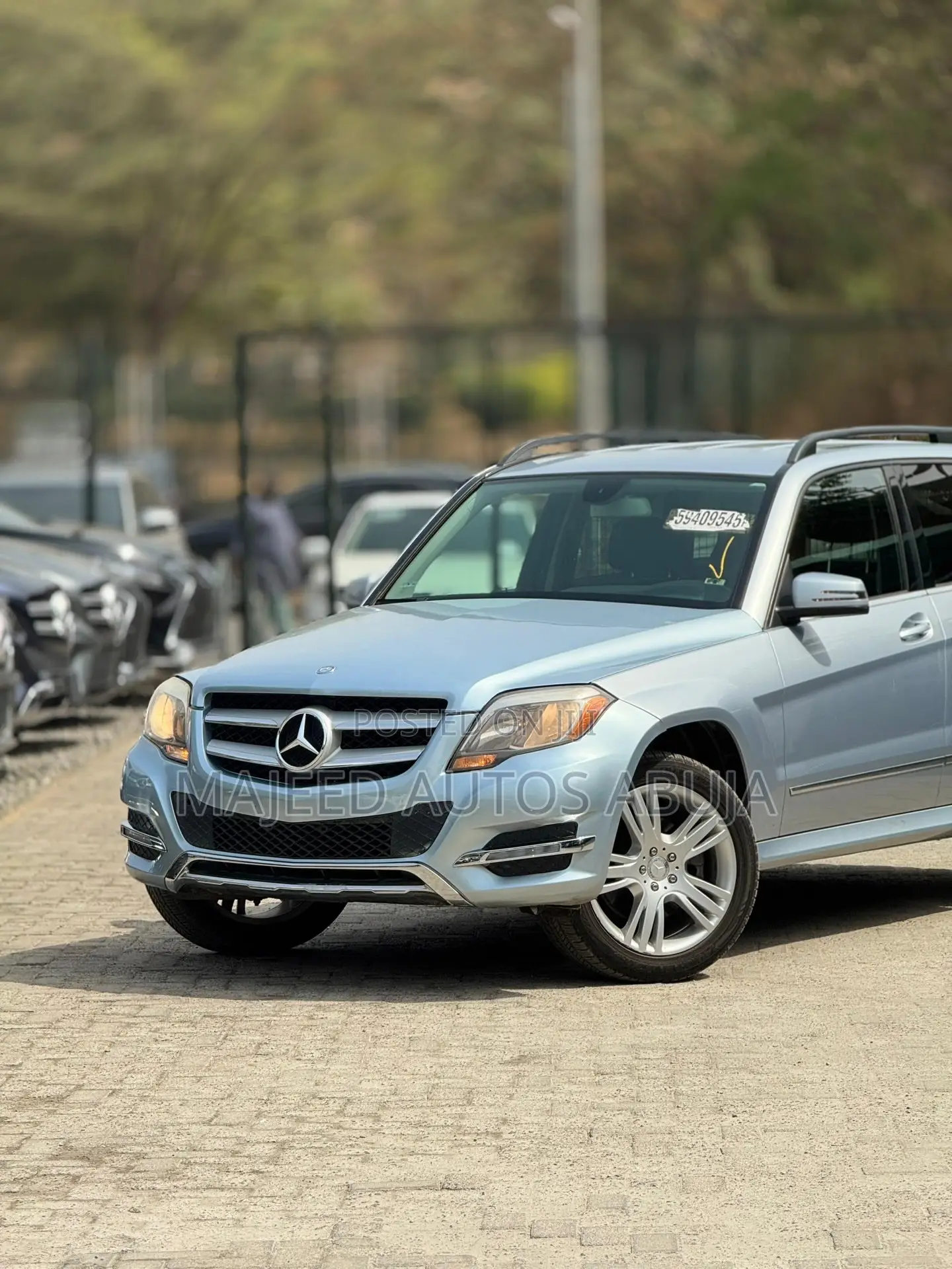 Mercedes-Benz GLK-Class 350 4MATIC 2014 Blue