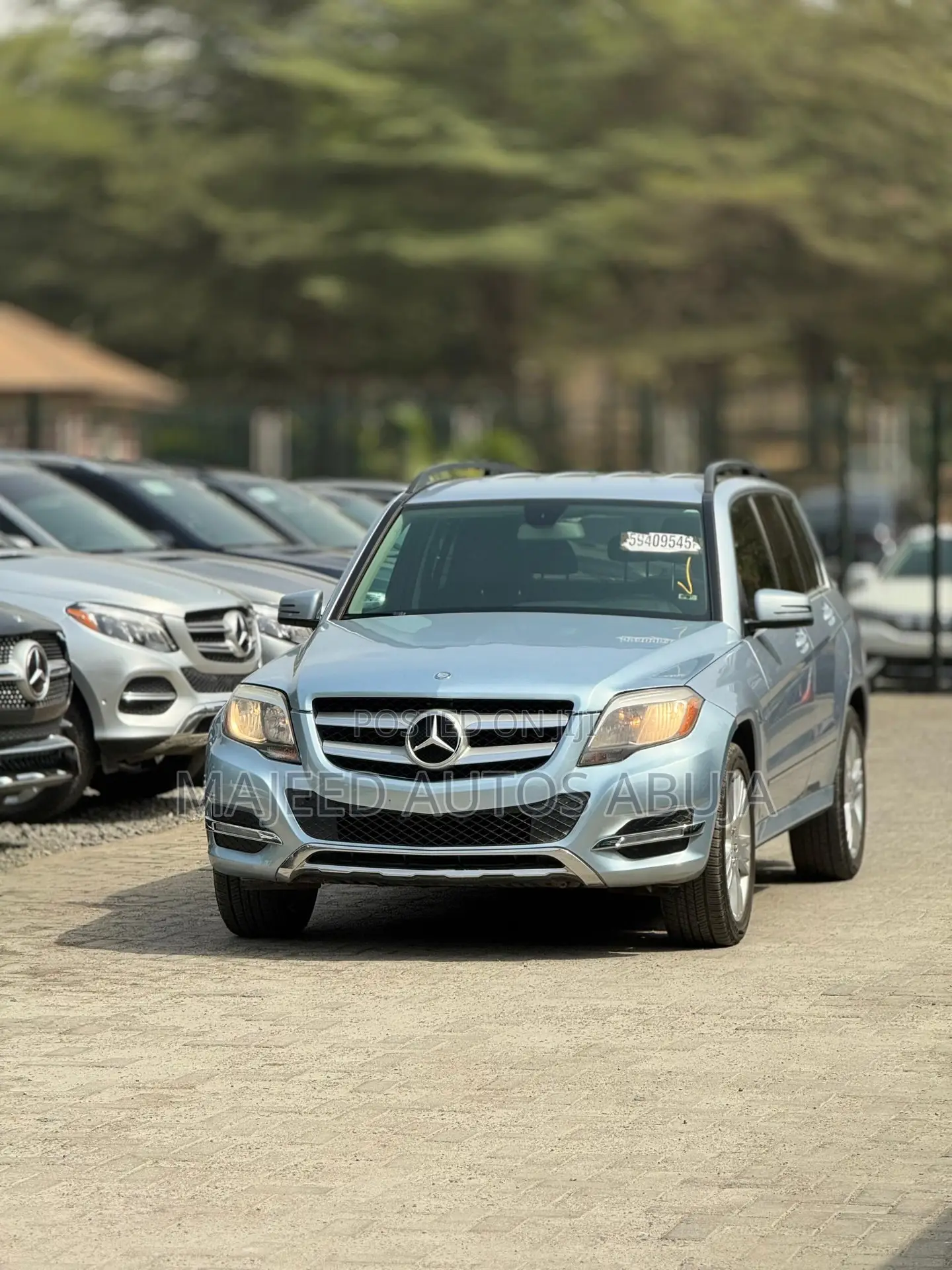 Mercedes-Benz GLK-Class 350 4MATIC 2014 Blue