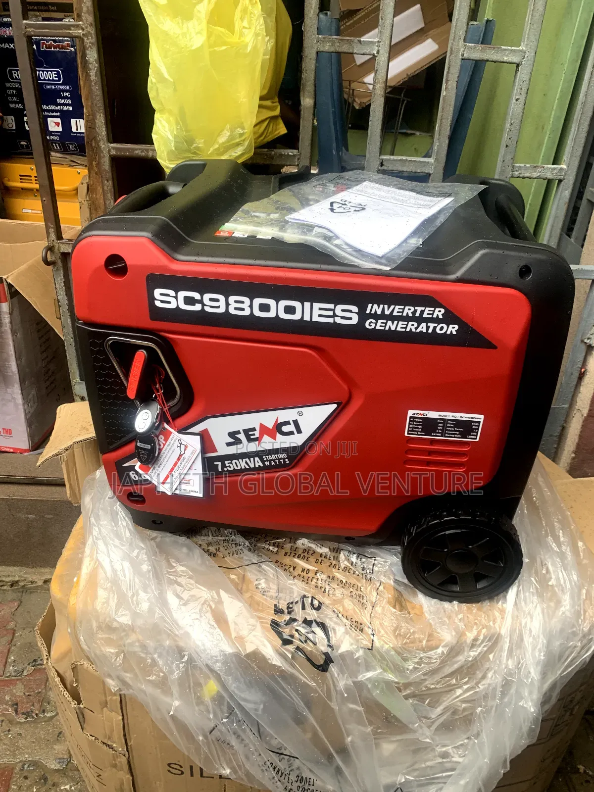 Senci Inverter Generator 7.5kva 100% Copper Coil