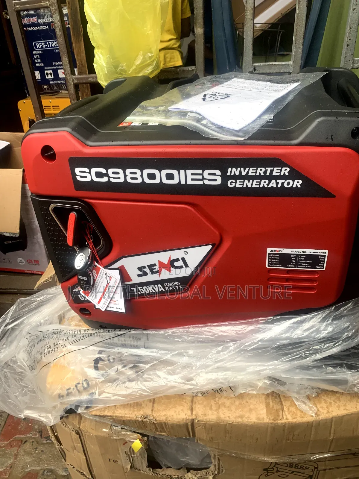 Senci Inverter Generator 7.5kva 100% Copper Coil