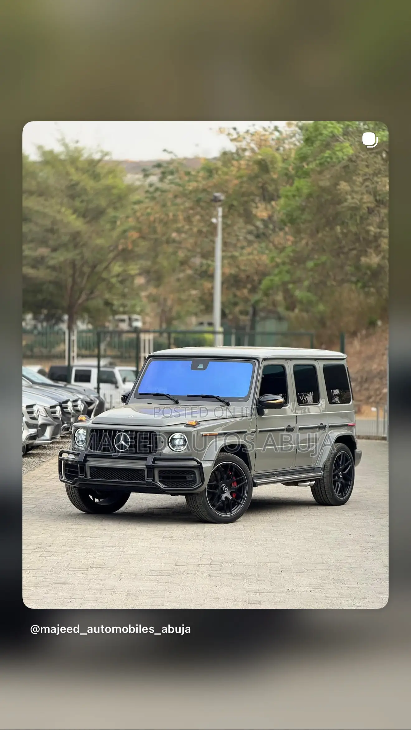 Mercedes-Benz G-Class G 63 AMG 2024 Gray