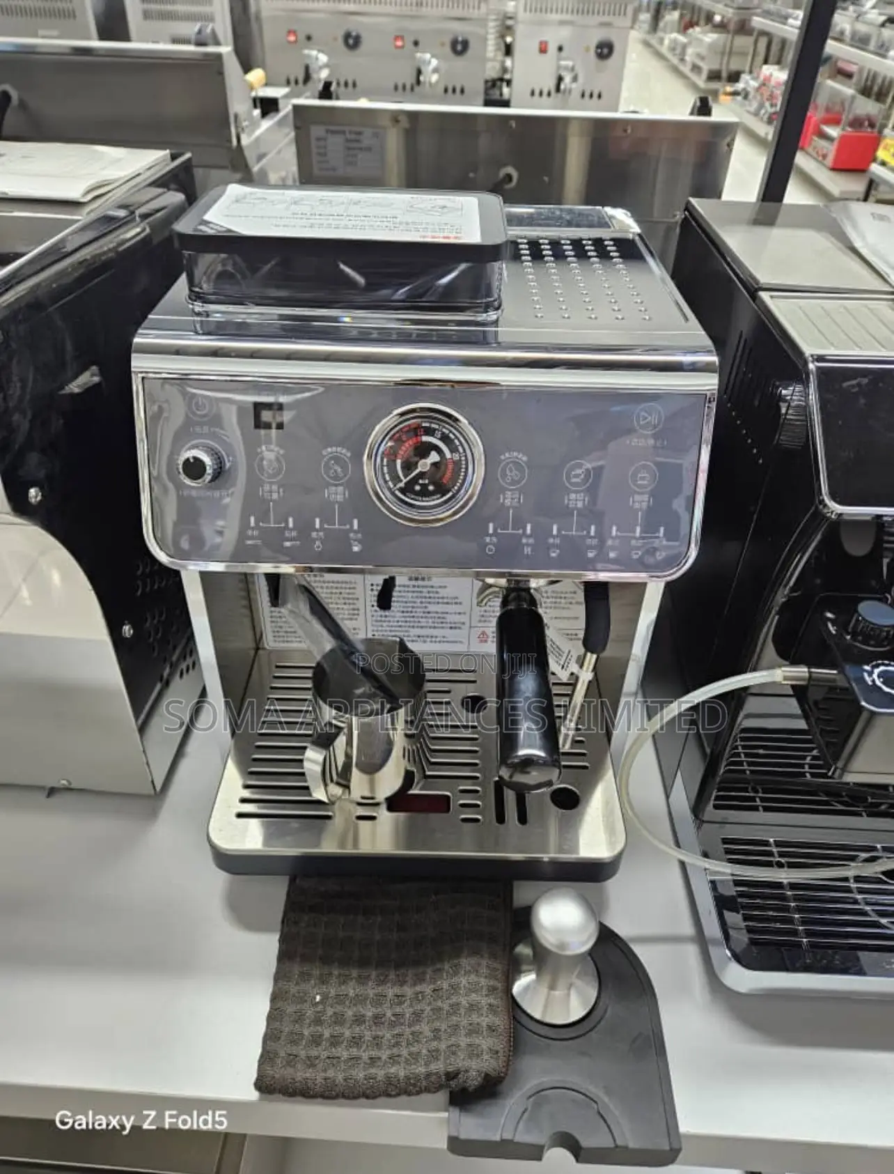 Winning Star St-9714 Professional Espresso Coffee Machine With Grinder