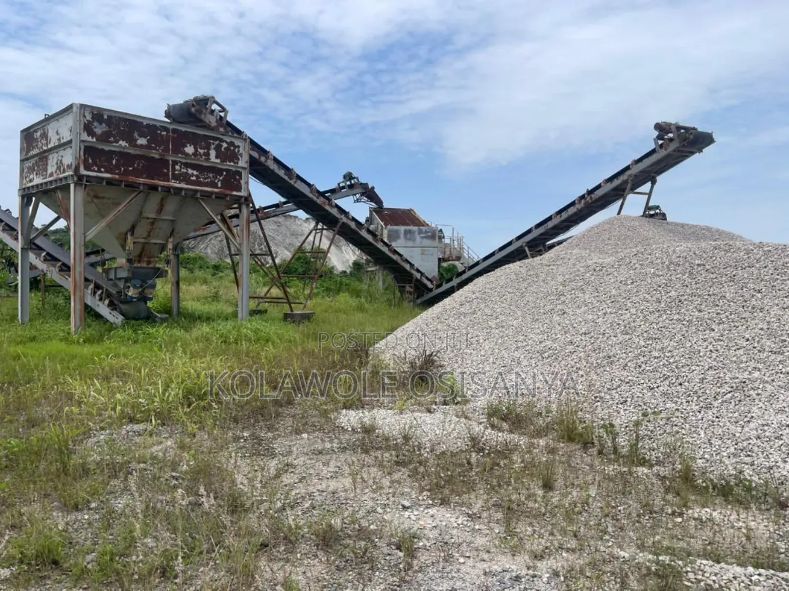 Licenced Quarry Land on 70acres of Land