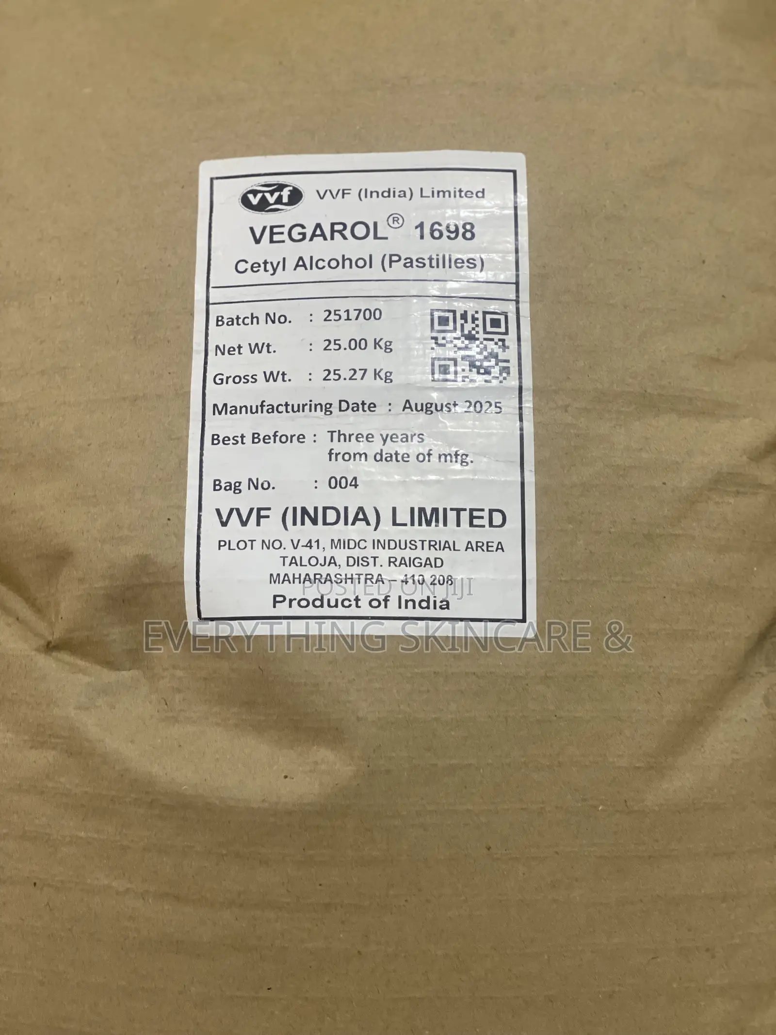 Cetyl Alcohol( 250 Gram Is 10,000)