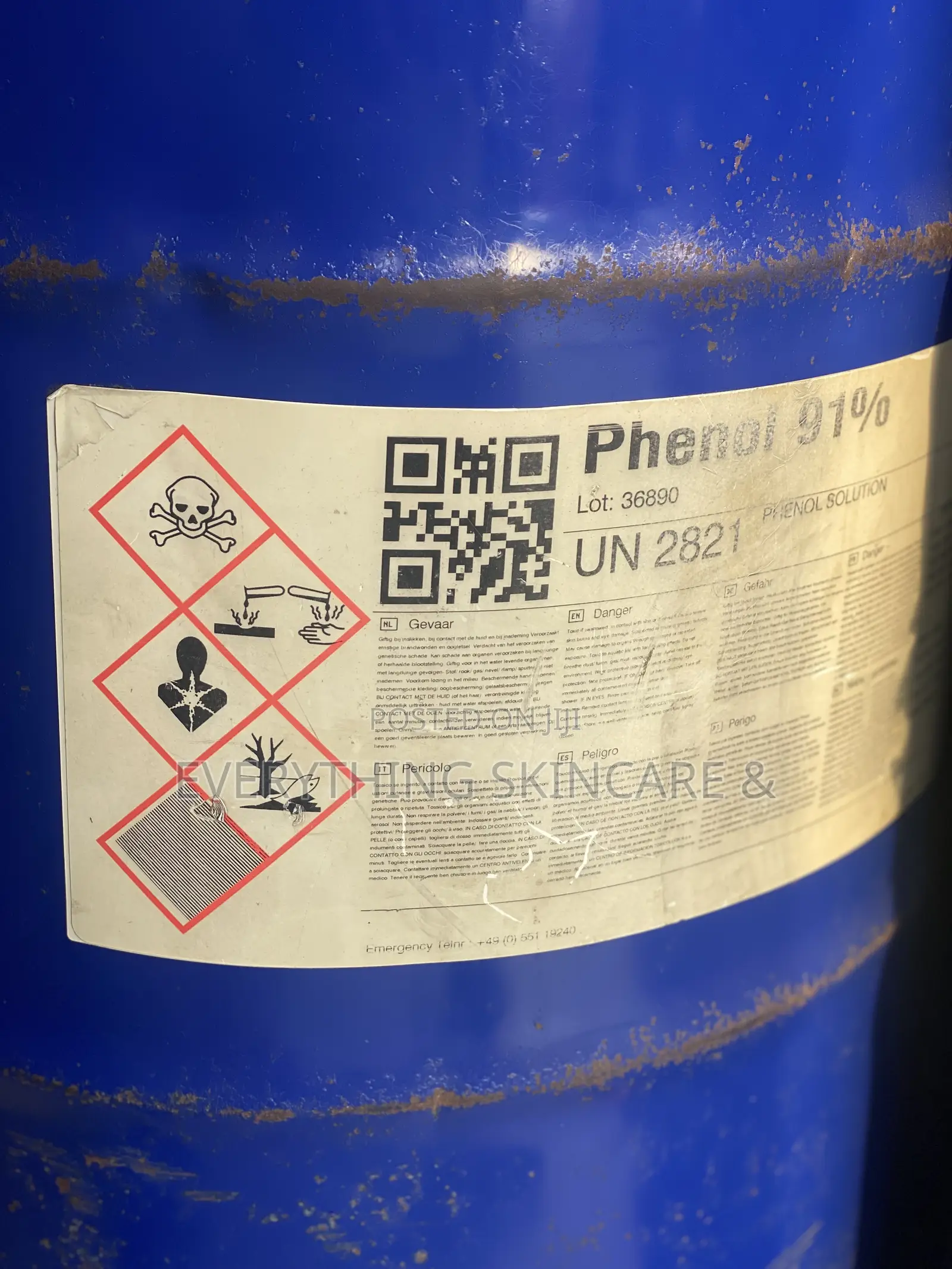 Phenol 1 Drum( 1 Liter 18,000)