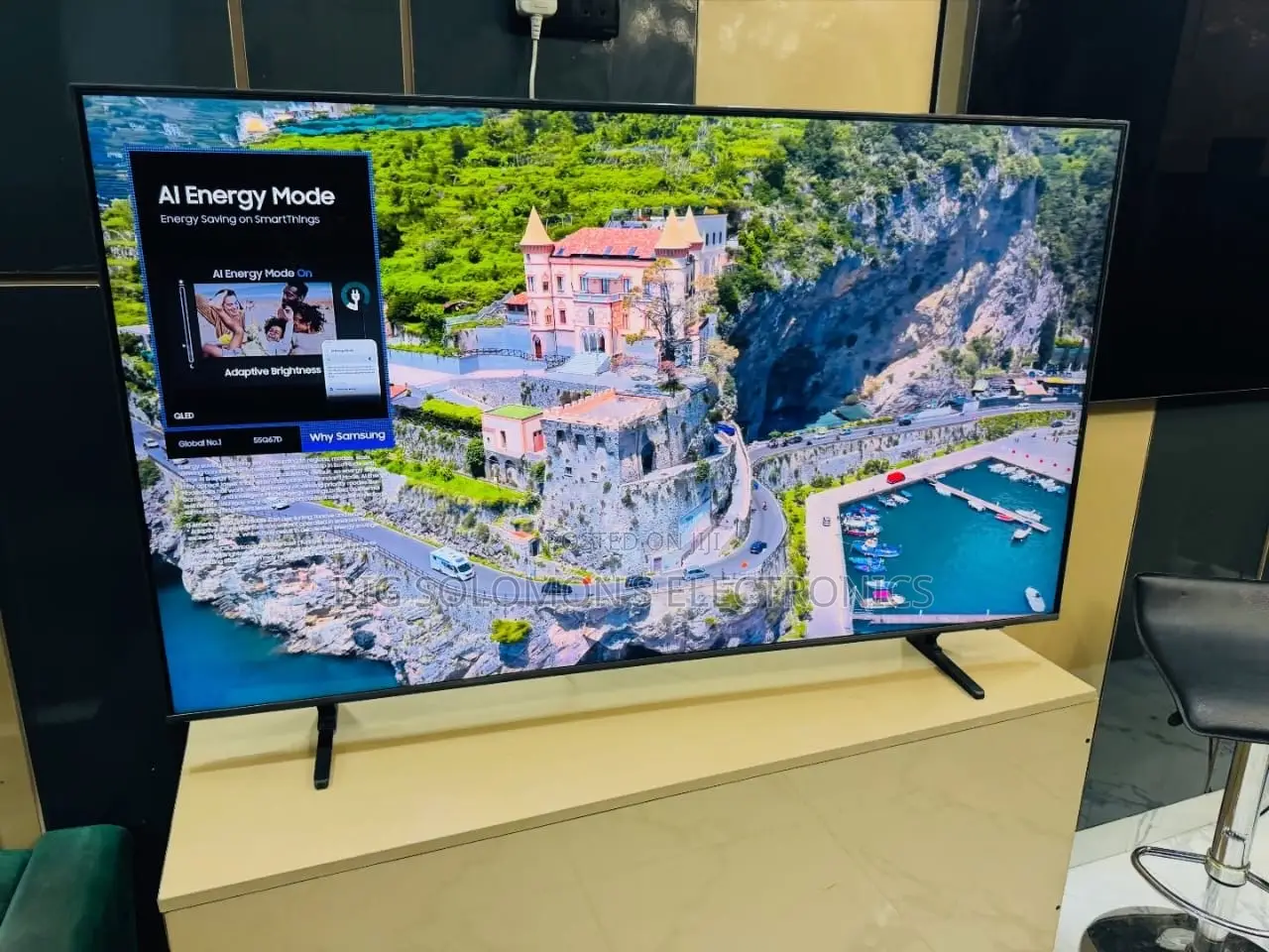 Samsung 55" Qled Q67d 2024/25 Knox Gaming Smart Tv