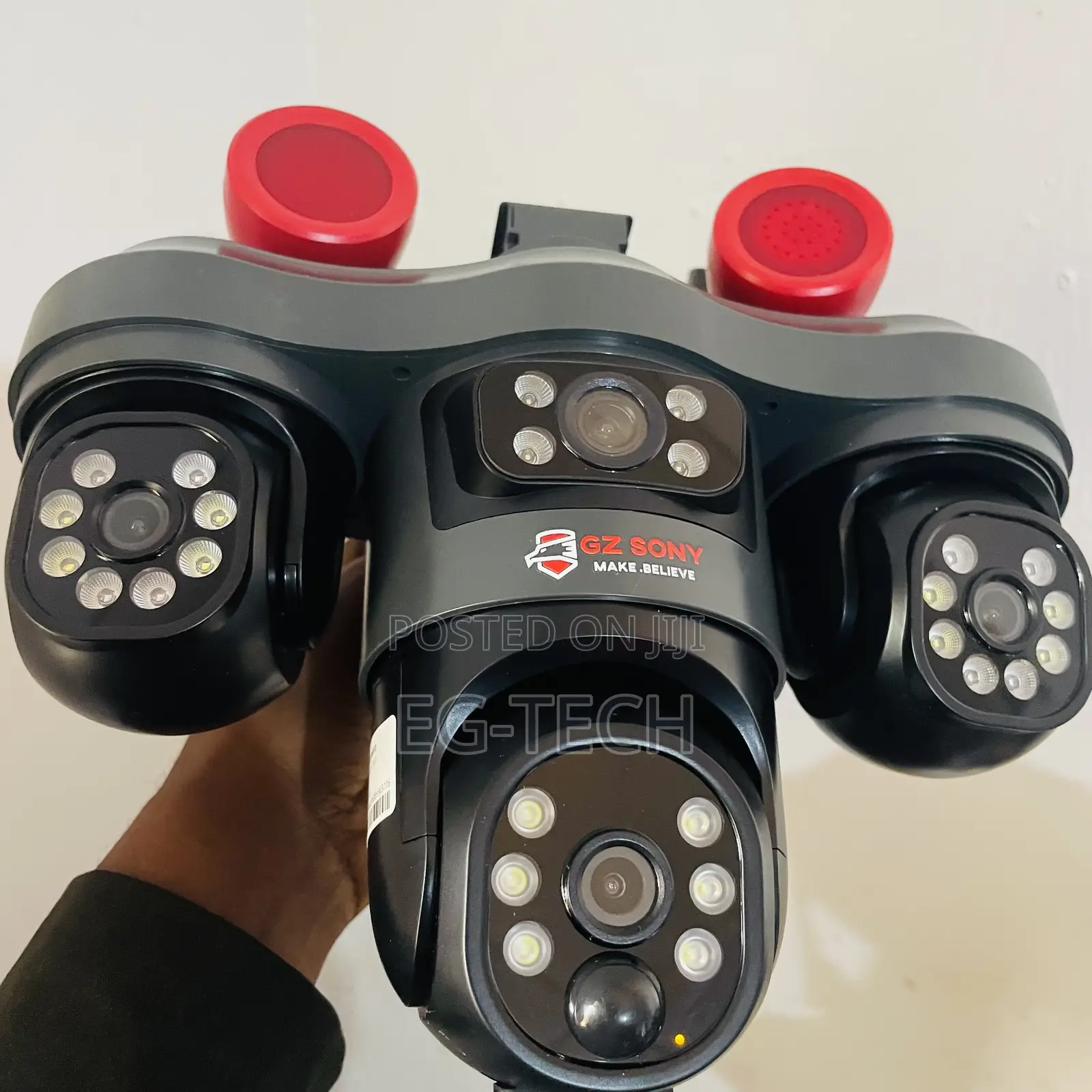 3 Lens CCTV Camera (Payment on Delivery)
