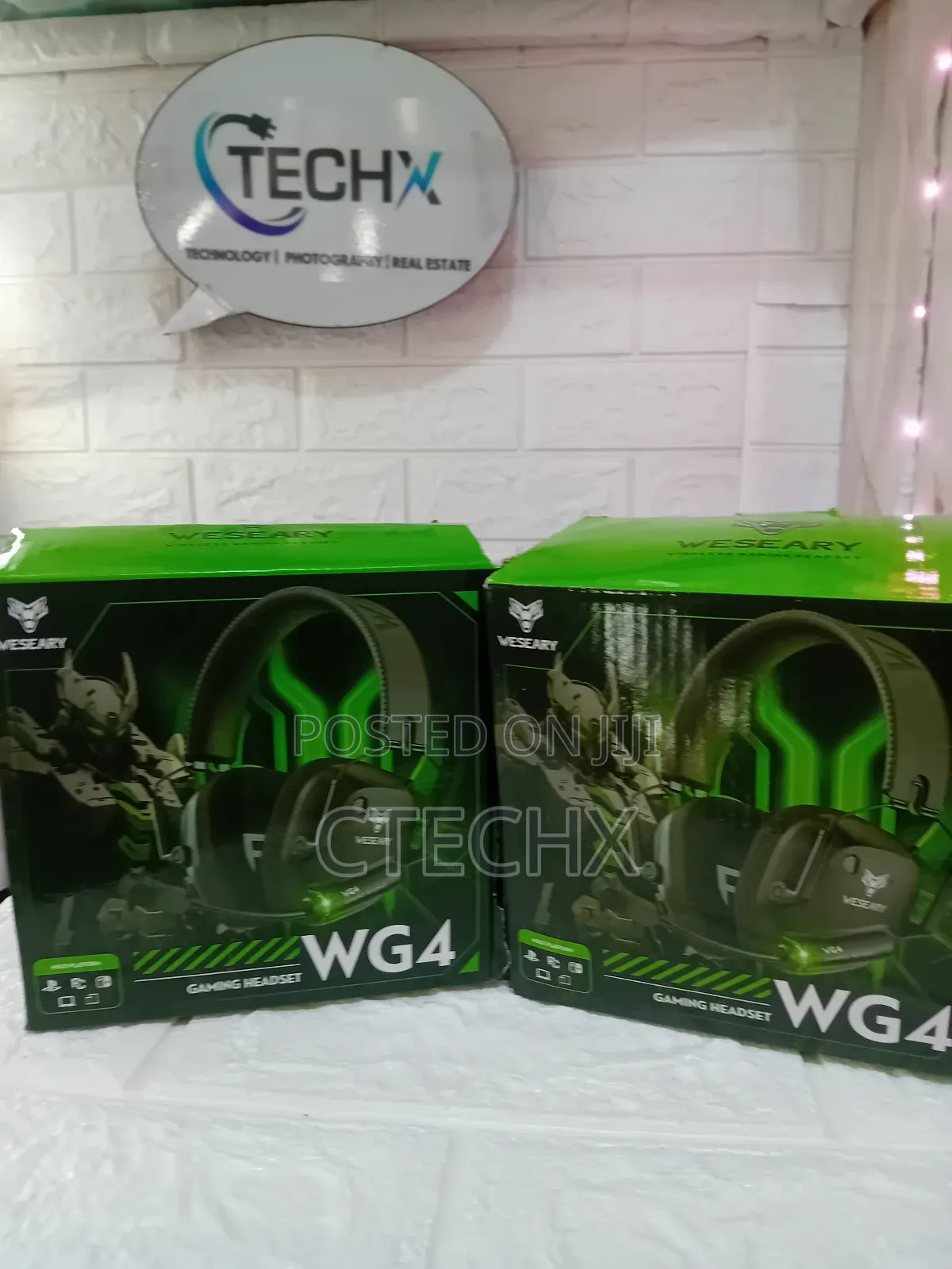 Weseary Wg4 3d Wireless Gaming Headset for Pc Ps4, Ps5 Mac, Switch, Bt
