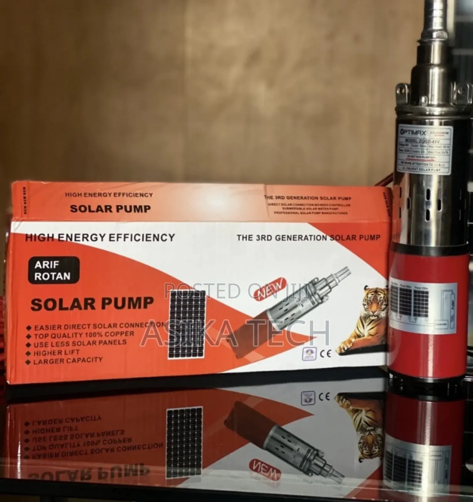 0.5hp Dc Solar Submersible Pump
