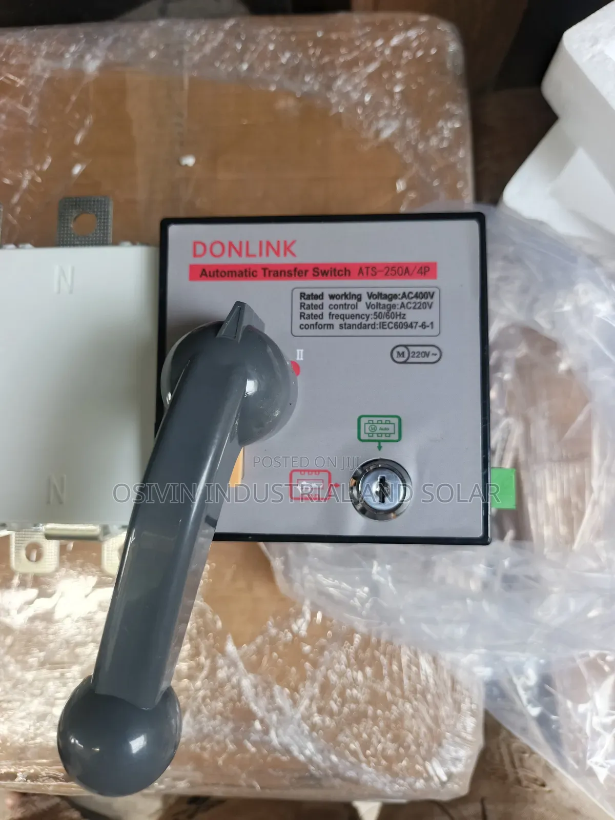 Original 250a Automatic Change Over Switch