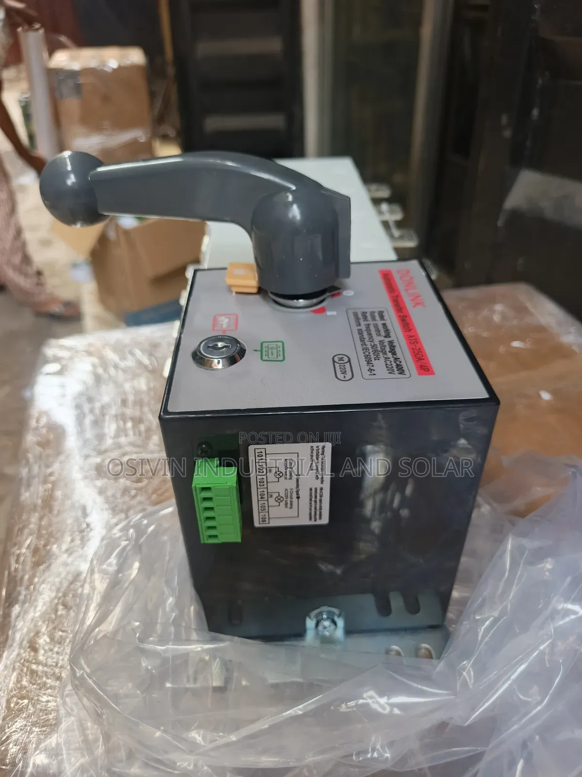 Original 250a Automatic Change Over Switch