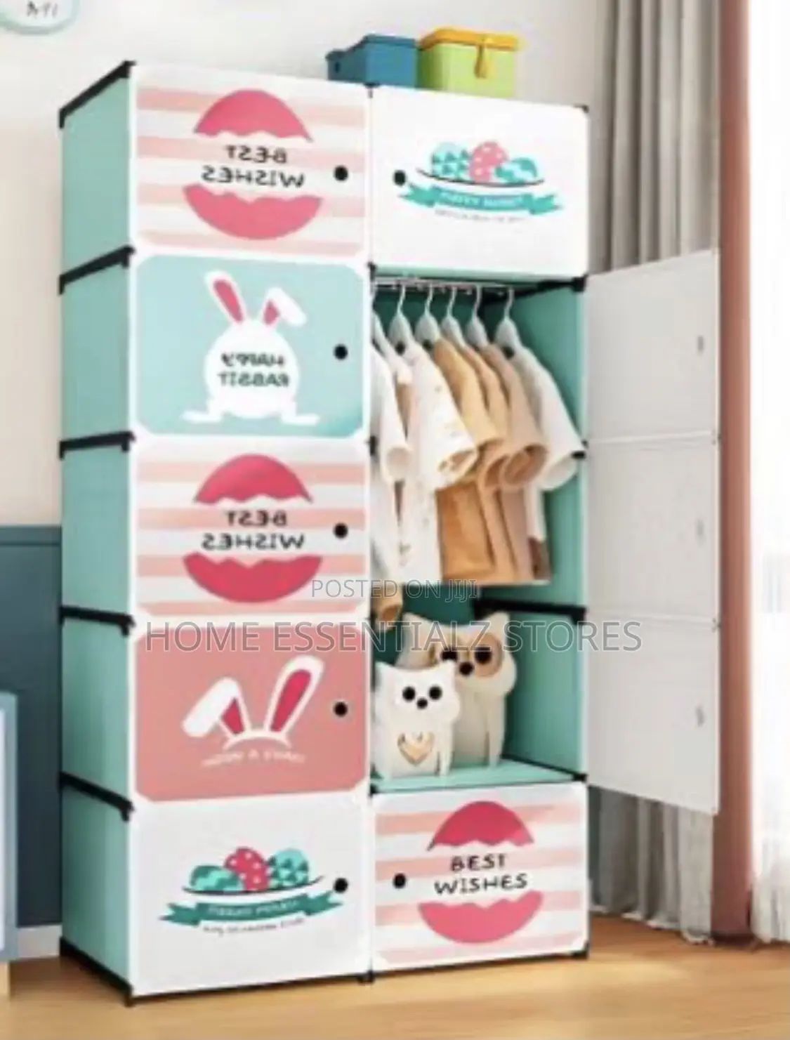 Children’S Babies Compact Clothes Cabinet