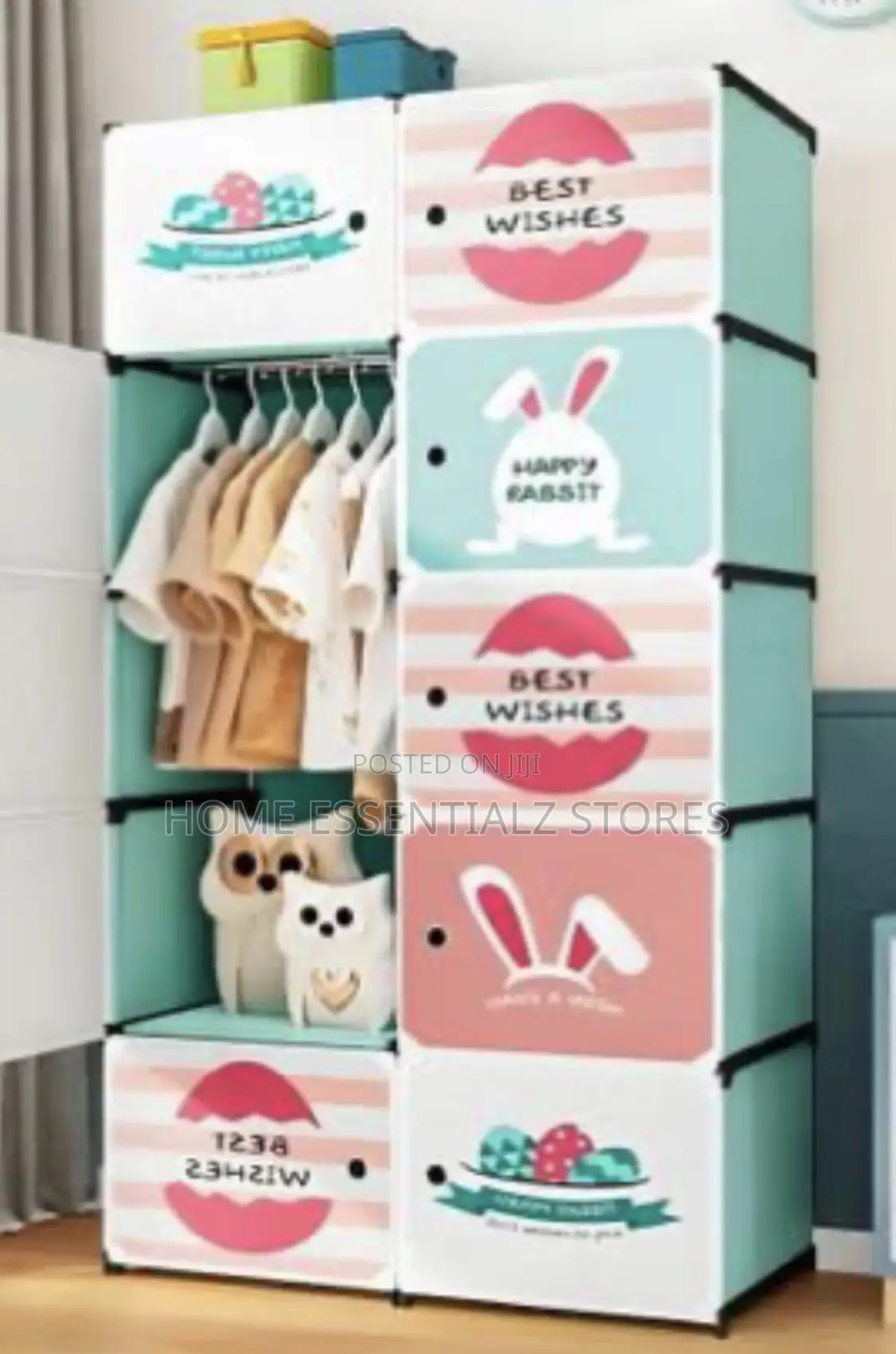 Children’S Babies Compact Clothes Cabinet