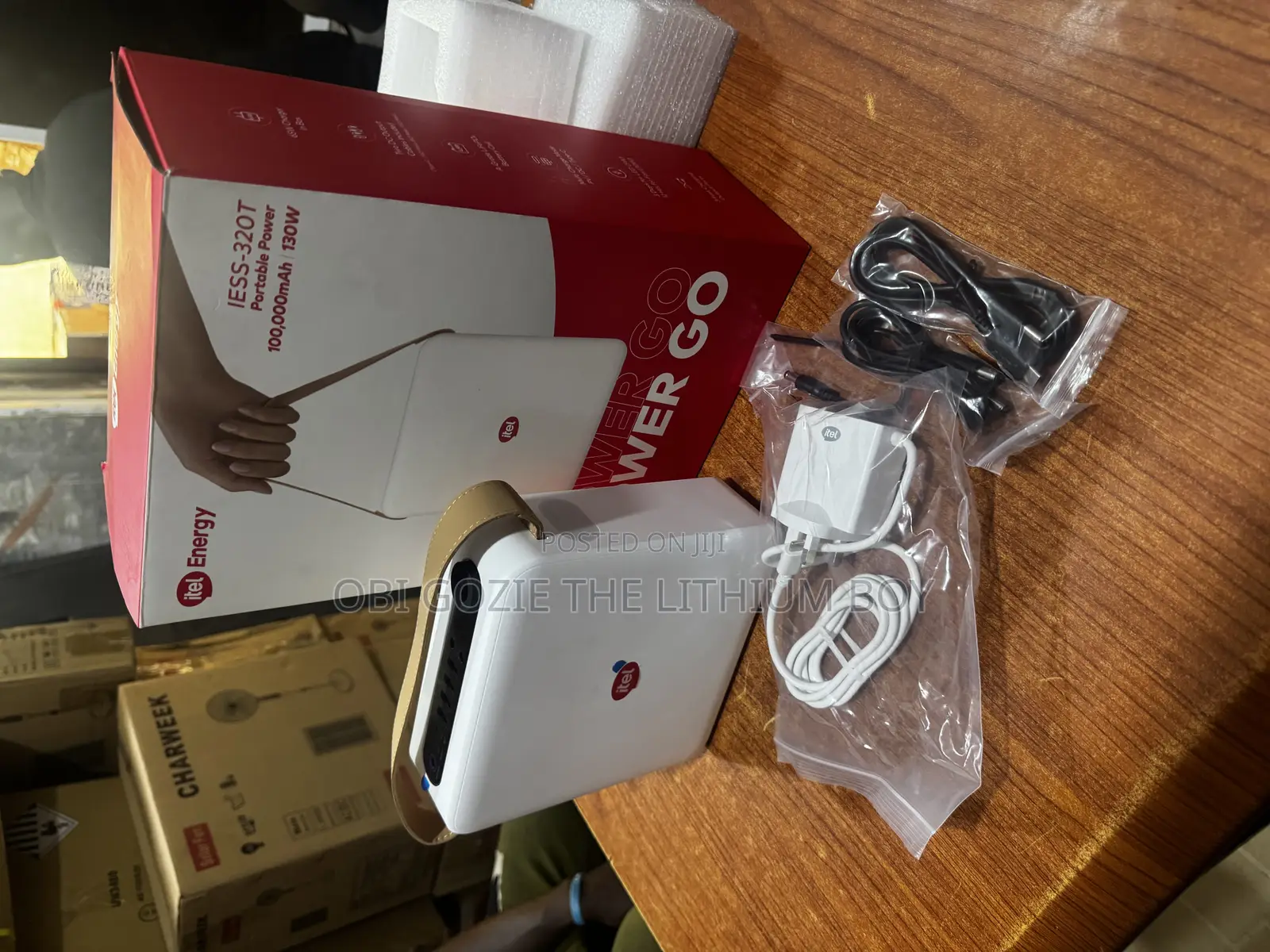 Best Distributor of Itel Power Bank 100000mah 320wh Portable Station