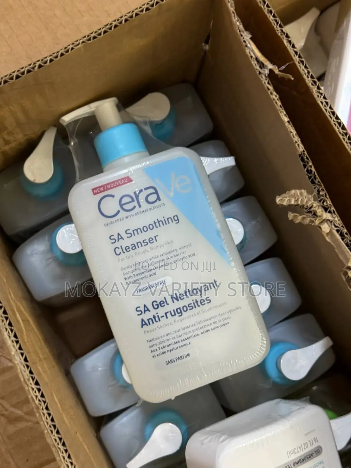 Cerave Sa Smoothing Cleanser (473 Ml) - Biggest Size
