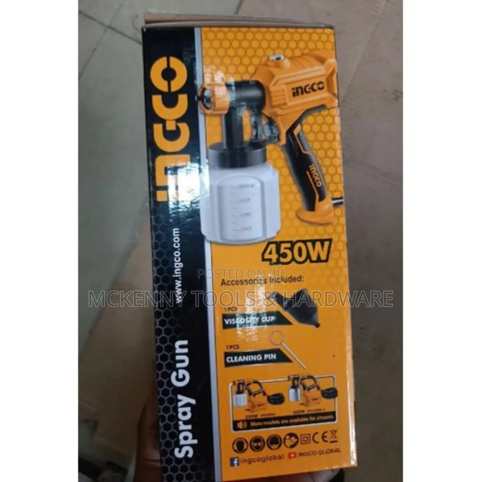 Ingco 450w Electric Spraying Gun