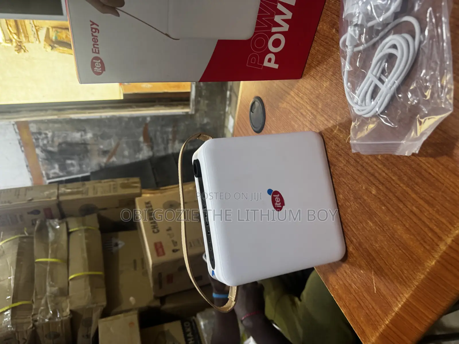 100000mah 320wh Itel Power Bank. Best Importer and Distributor Lagos