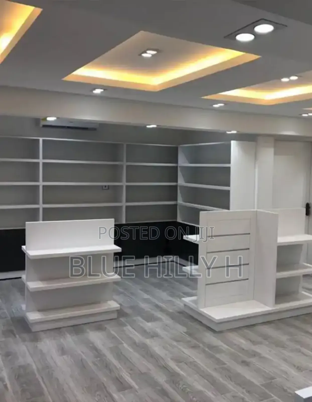 Commercial Display Shelves