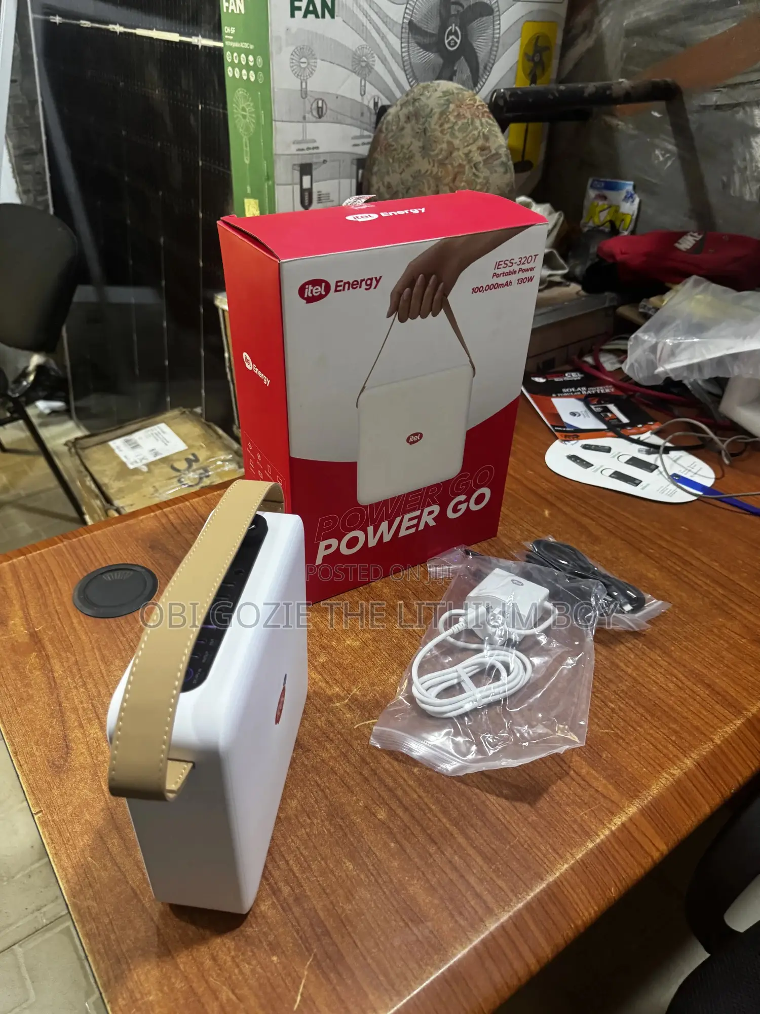 100,000mah 320wh Itel Power Bank. Best Distributor Ojo Alaba Market