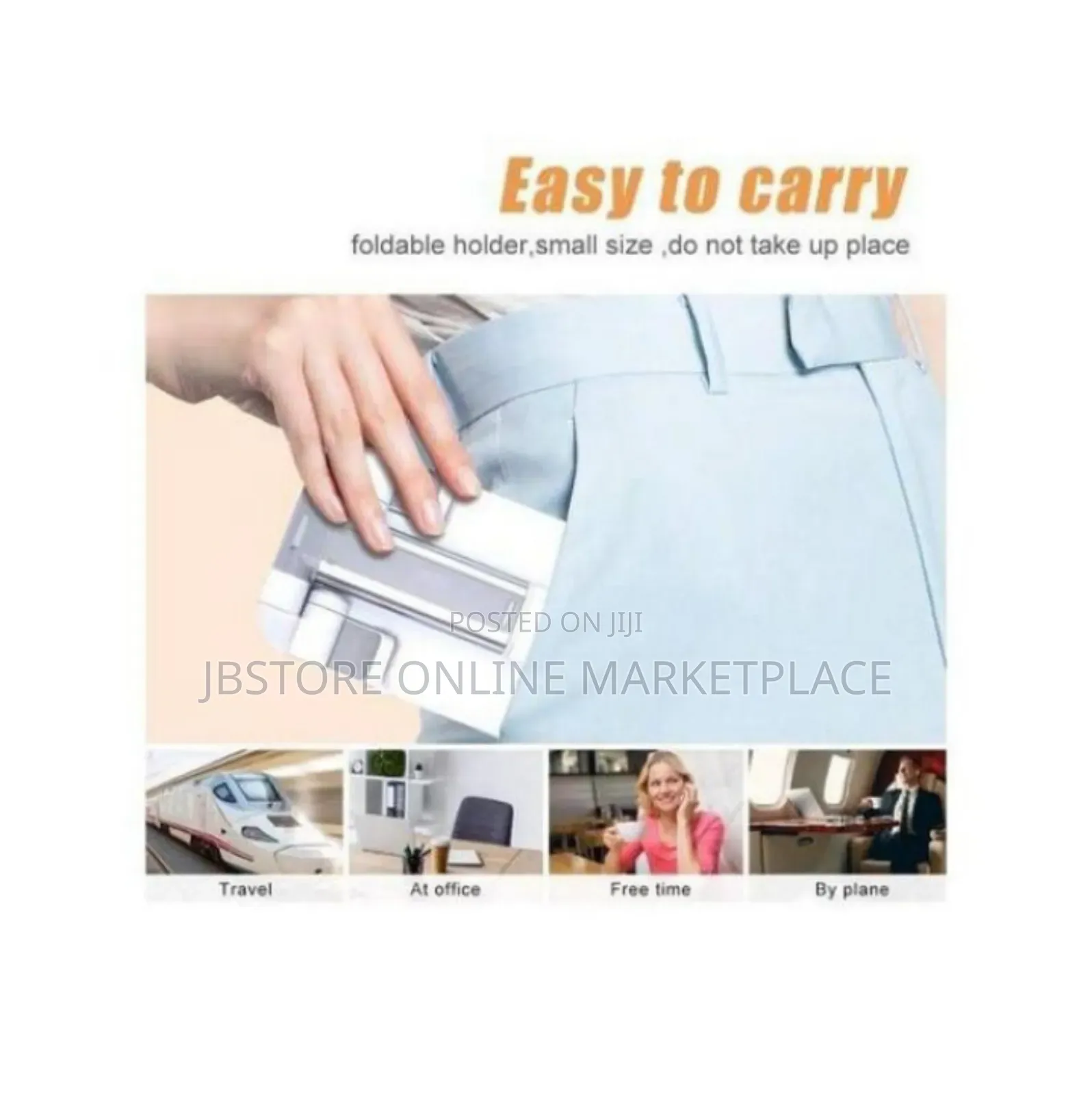 Foldable Desk Phone Holder for All Kinds of Phones and Tablet Stand