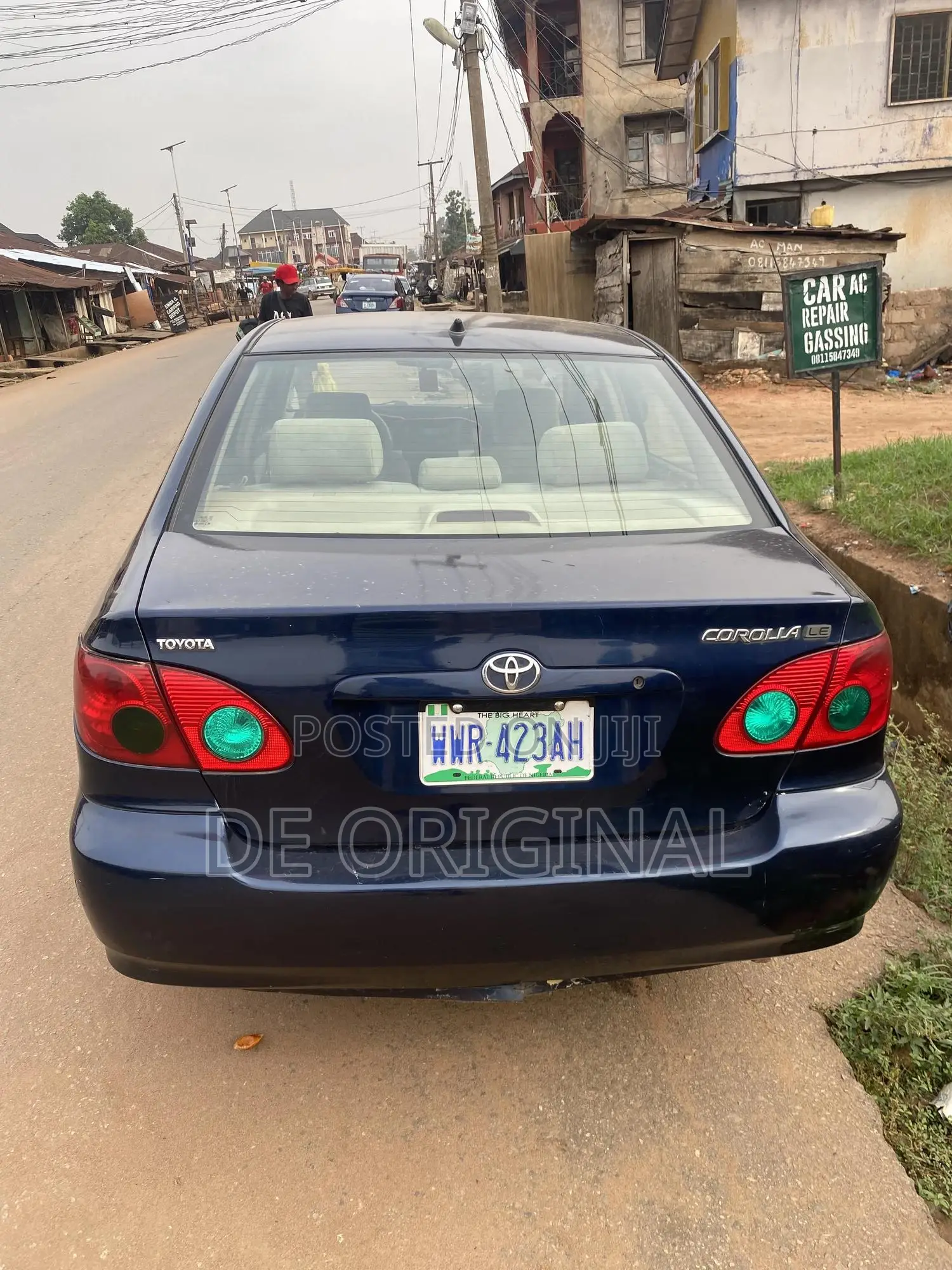 Toyota Corolla Sedan 2003 Blue