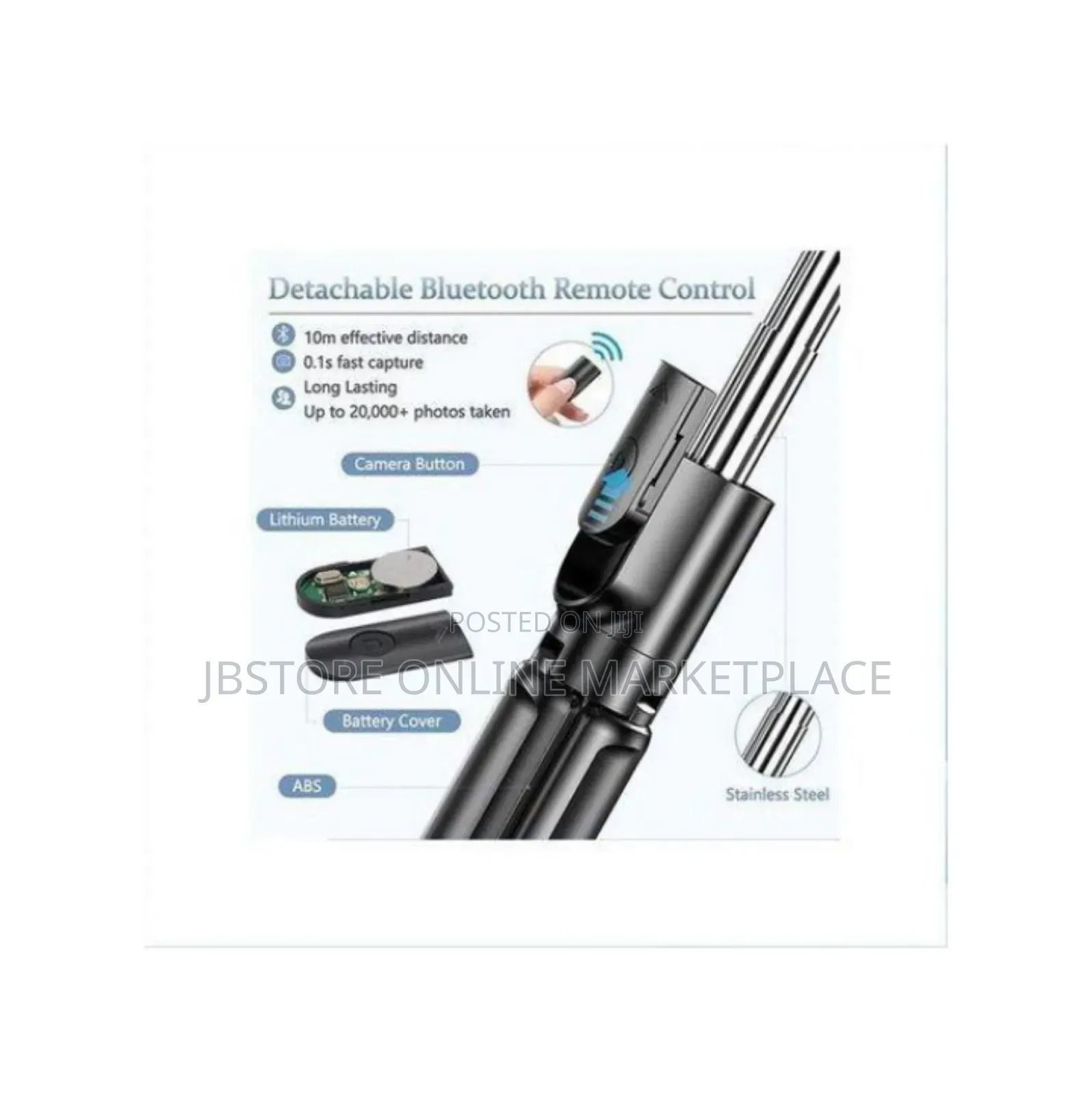 Bluetooth Selfie Stick Tripod+Full Light + Shutter Remote Control