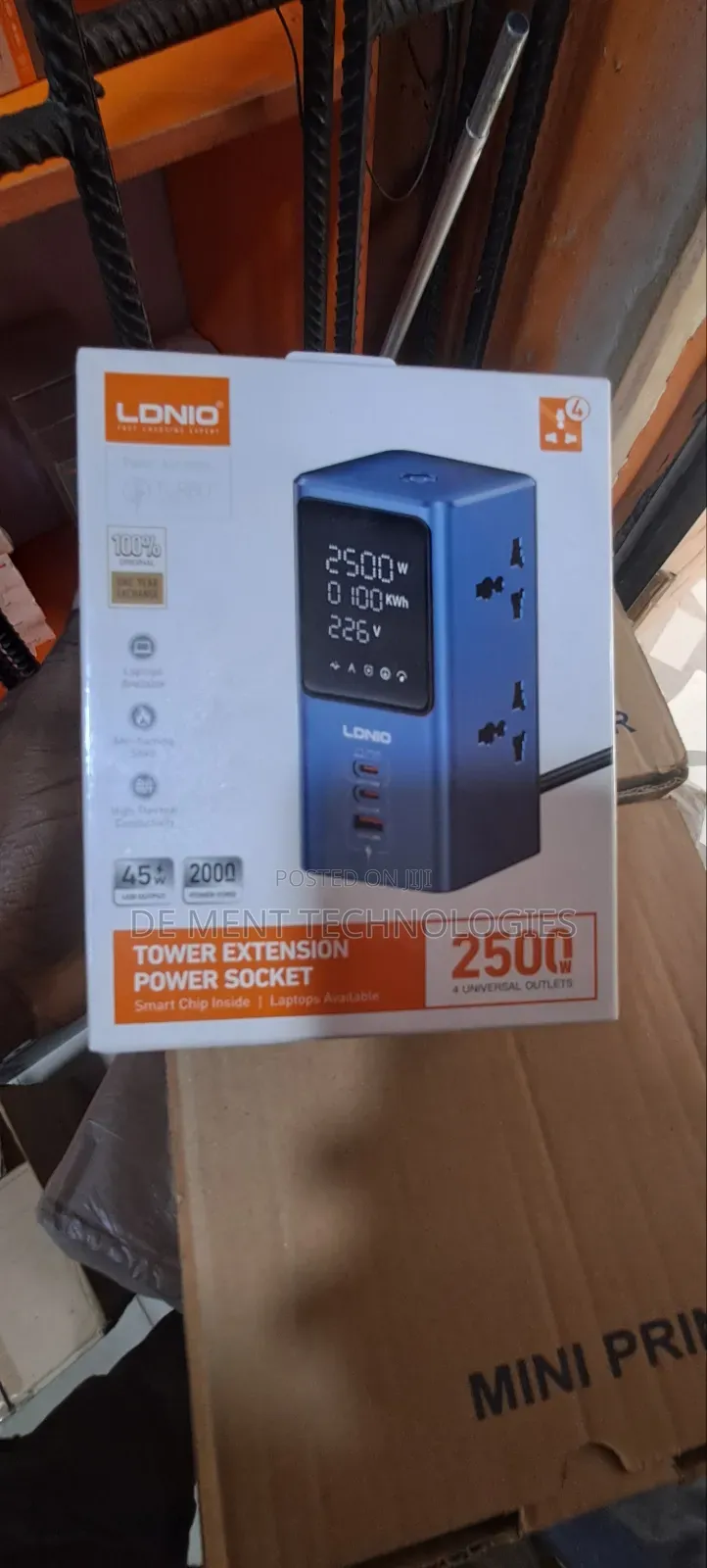 Ldnio Sc2 Tower Extension Charging Socket