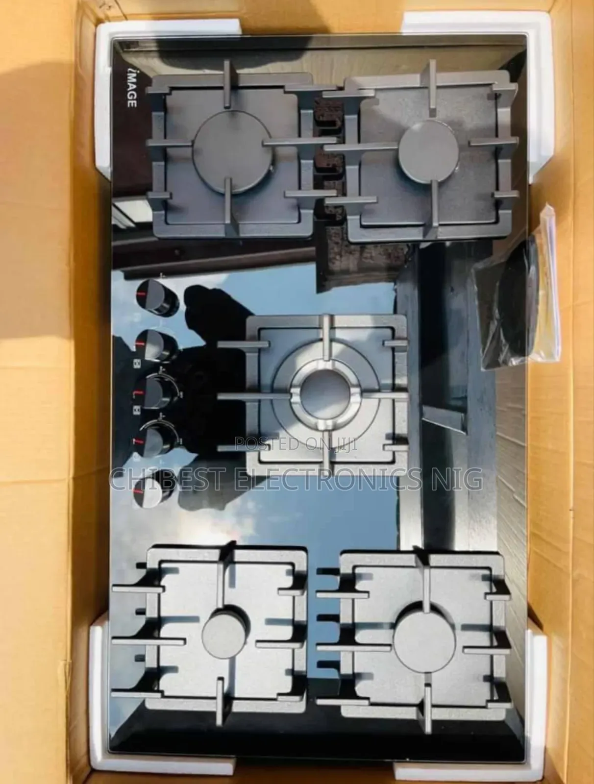 Original Image Built-in Luxury 5 Burners Automatic Gas Cooker Hob
