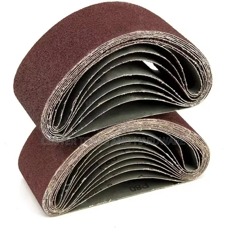 Abrasive Sanding Belts for Belt Sanders 100x610mm / 76x533mm