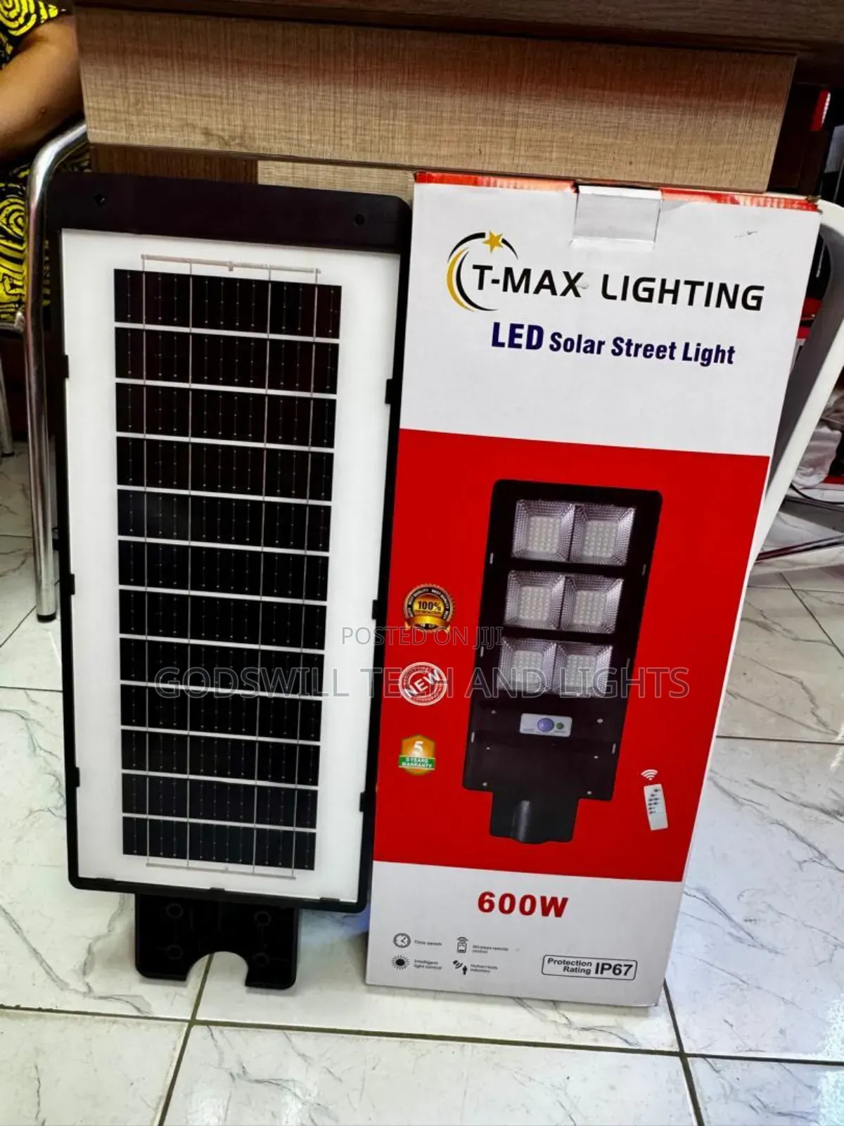 600watts All in One Solar Street Light