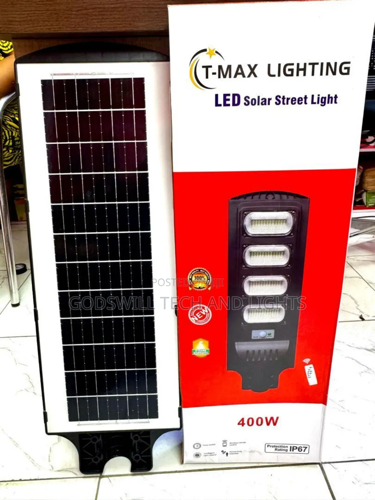 400watts All in One Solar Street Light