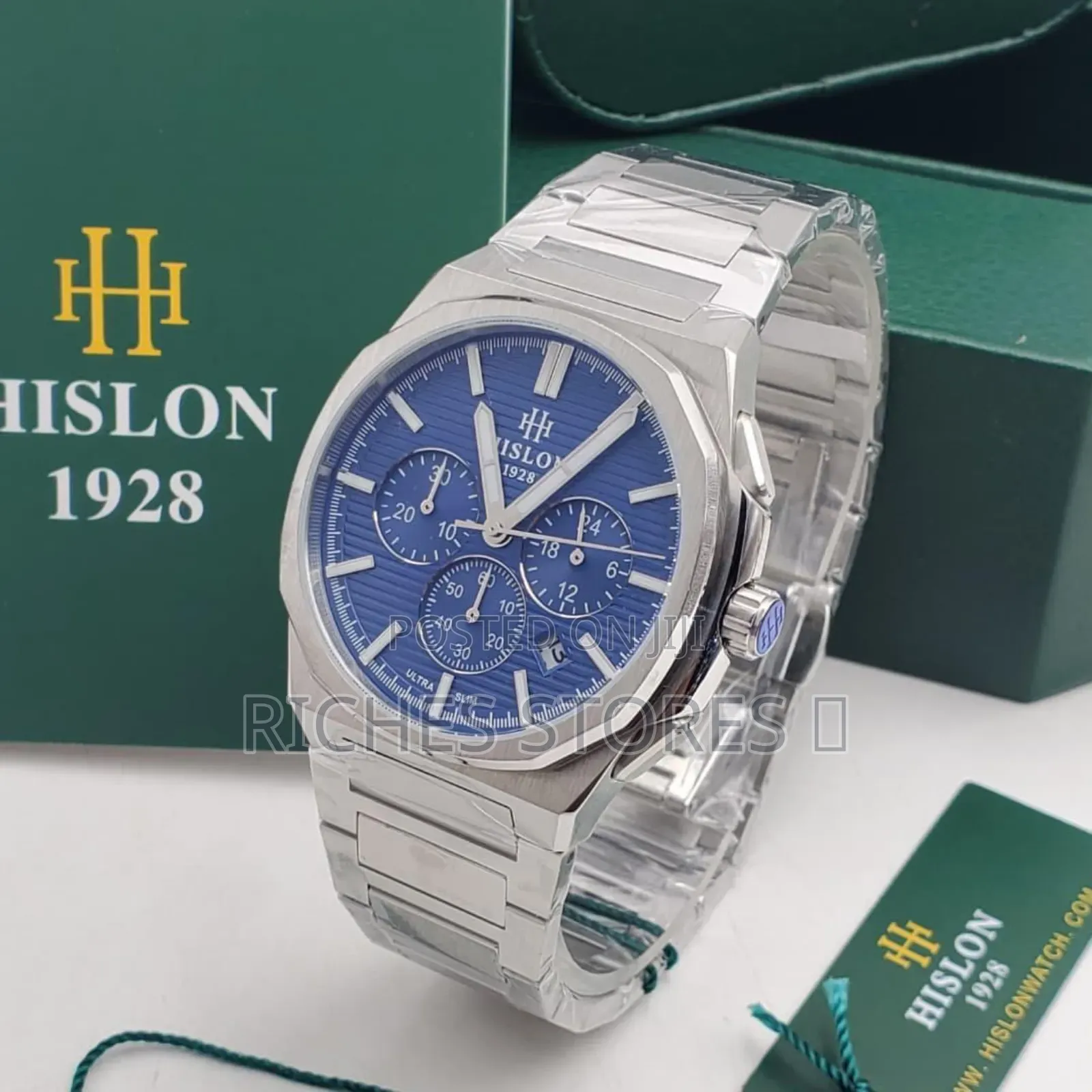 Luxury Hislon 1928 Chain Watch for Men