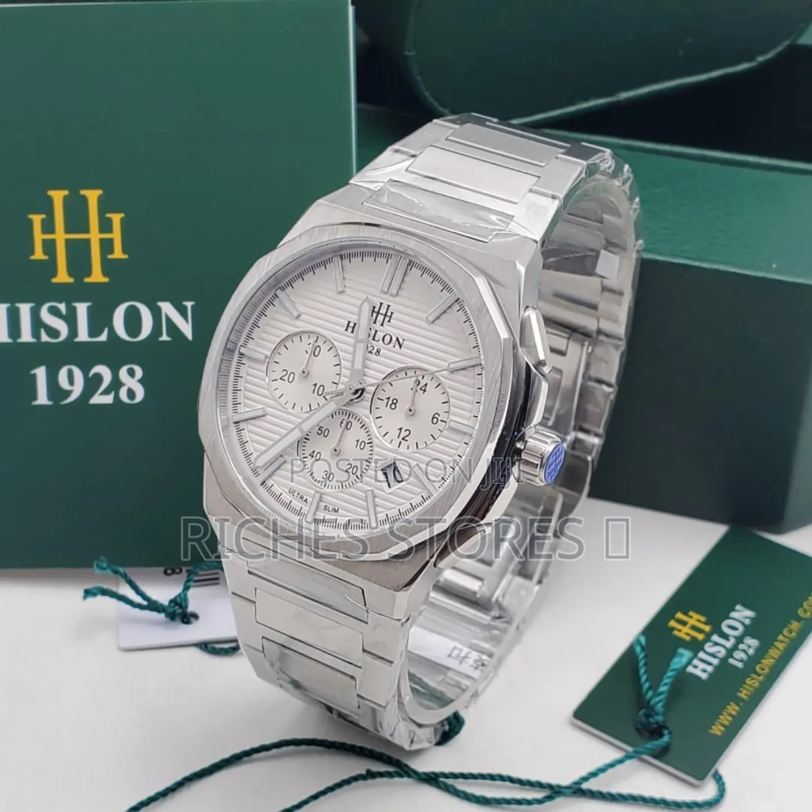 Luxury Hislon 1928 Chain Watch for Men