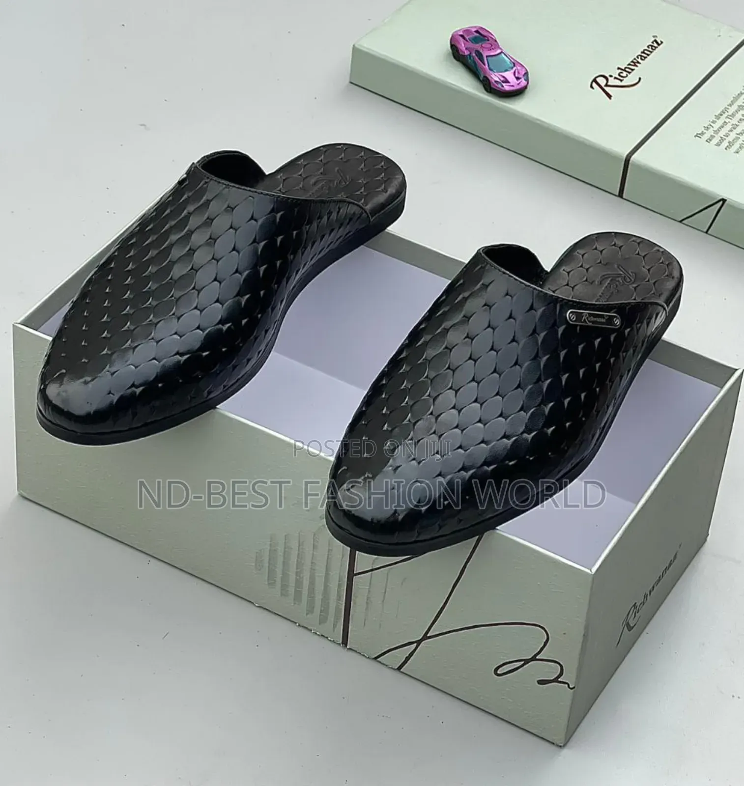 Leather Men's Half Shoe