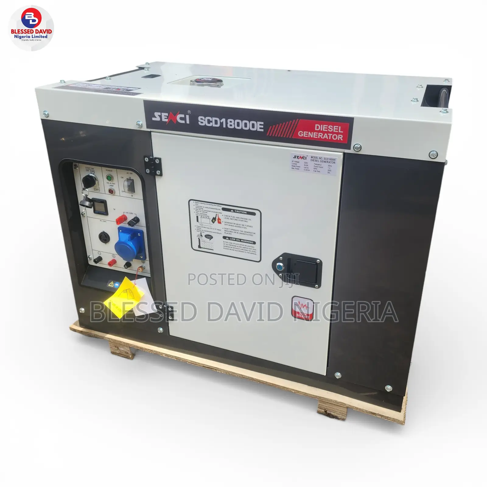 Brand New Senci Scd18000e 10kva Diesel Generator