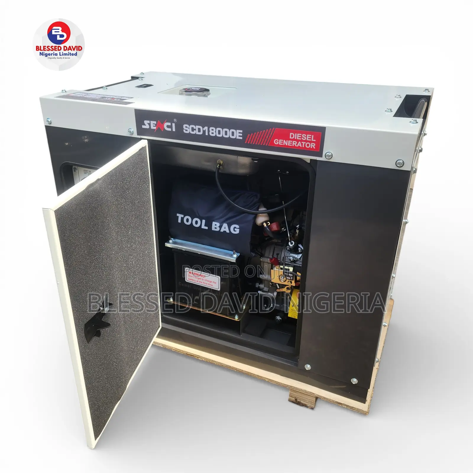 Brand New Senci Scd18000e 10kva Diesel Generator